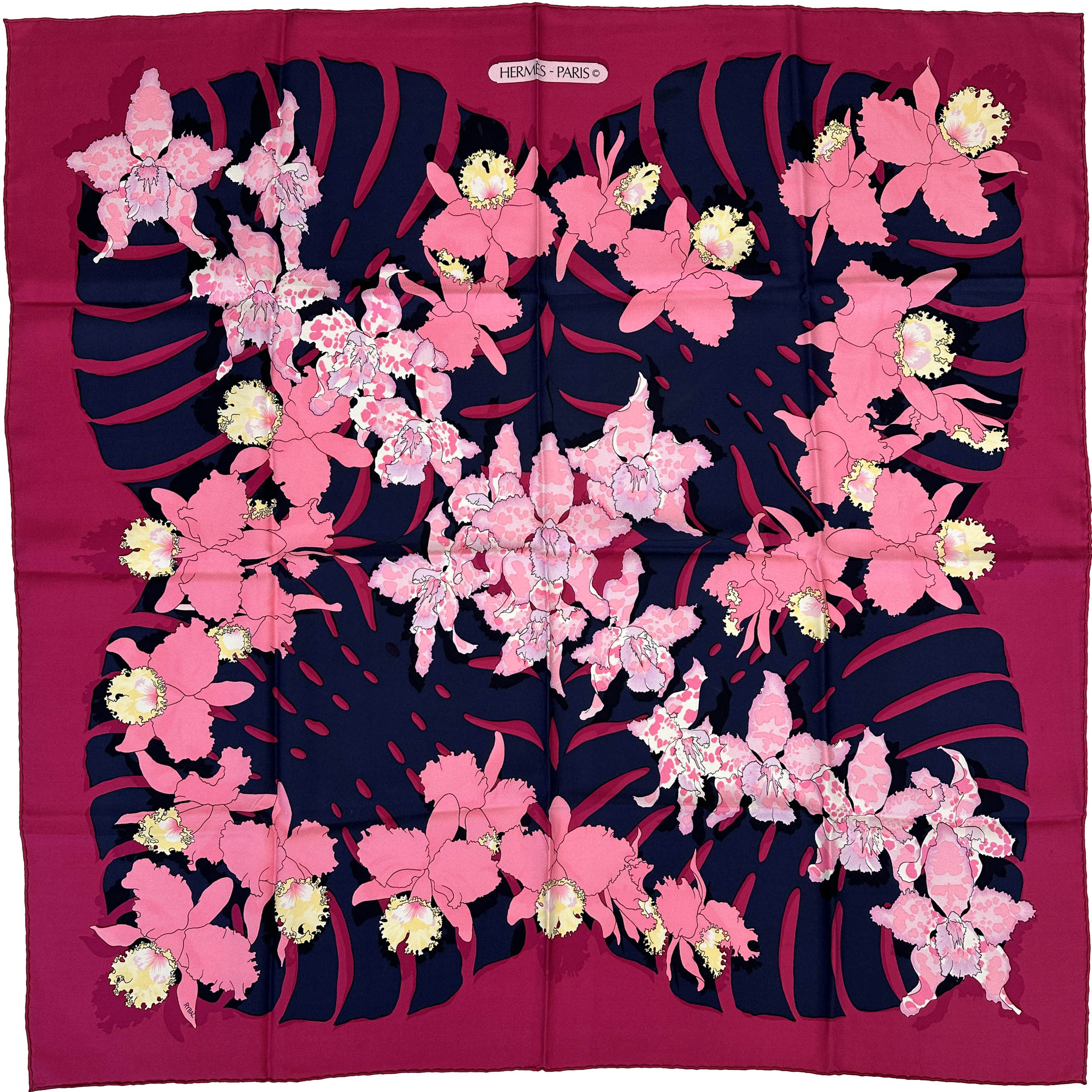 Hermès Les Orchidées 90