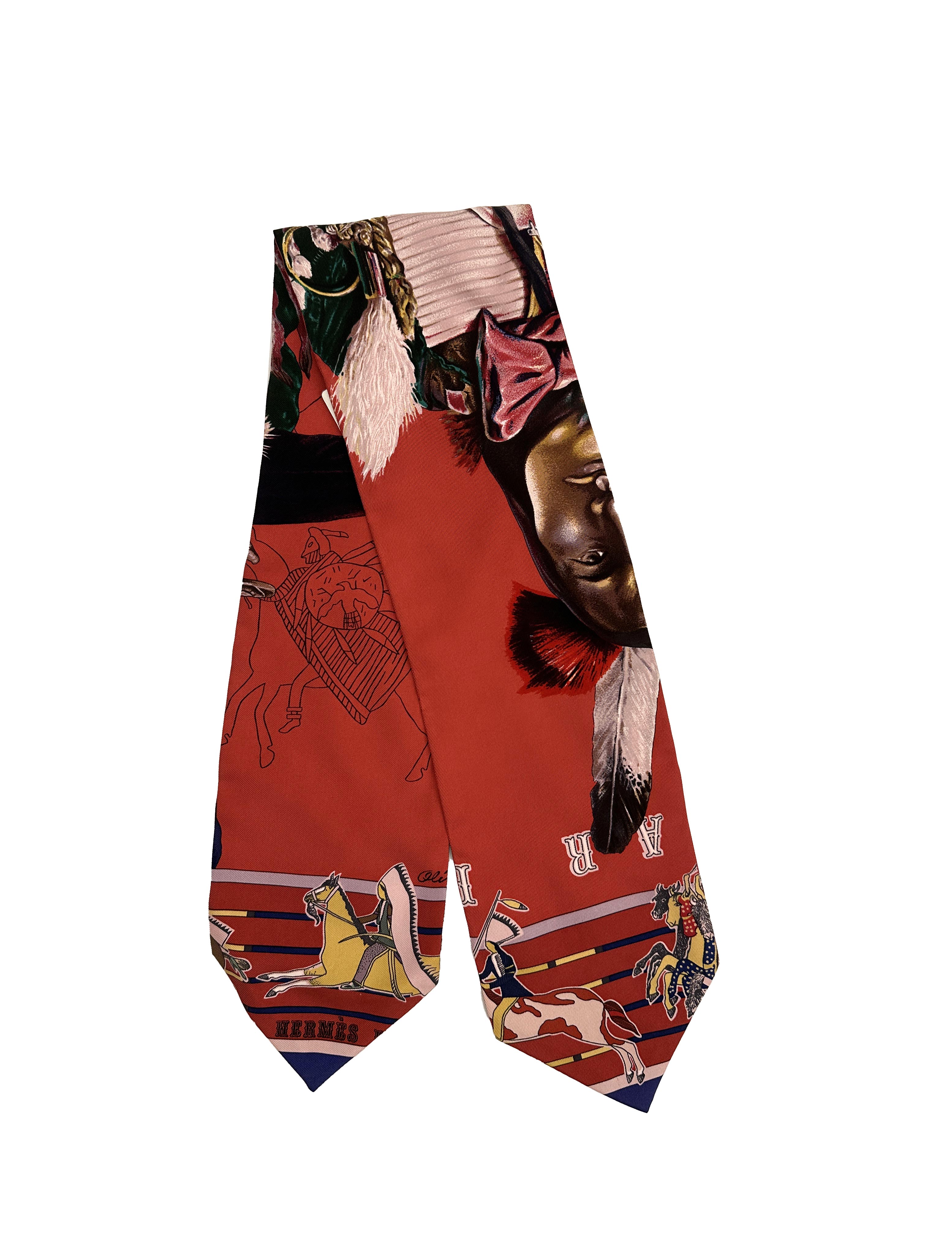 Hermès Pani La Shar Pawnee Wash Twill Up