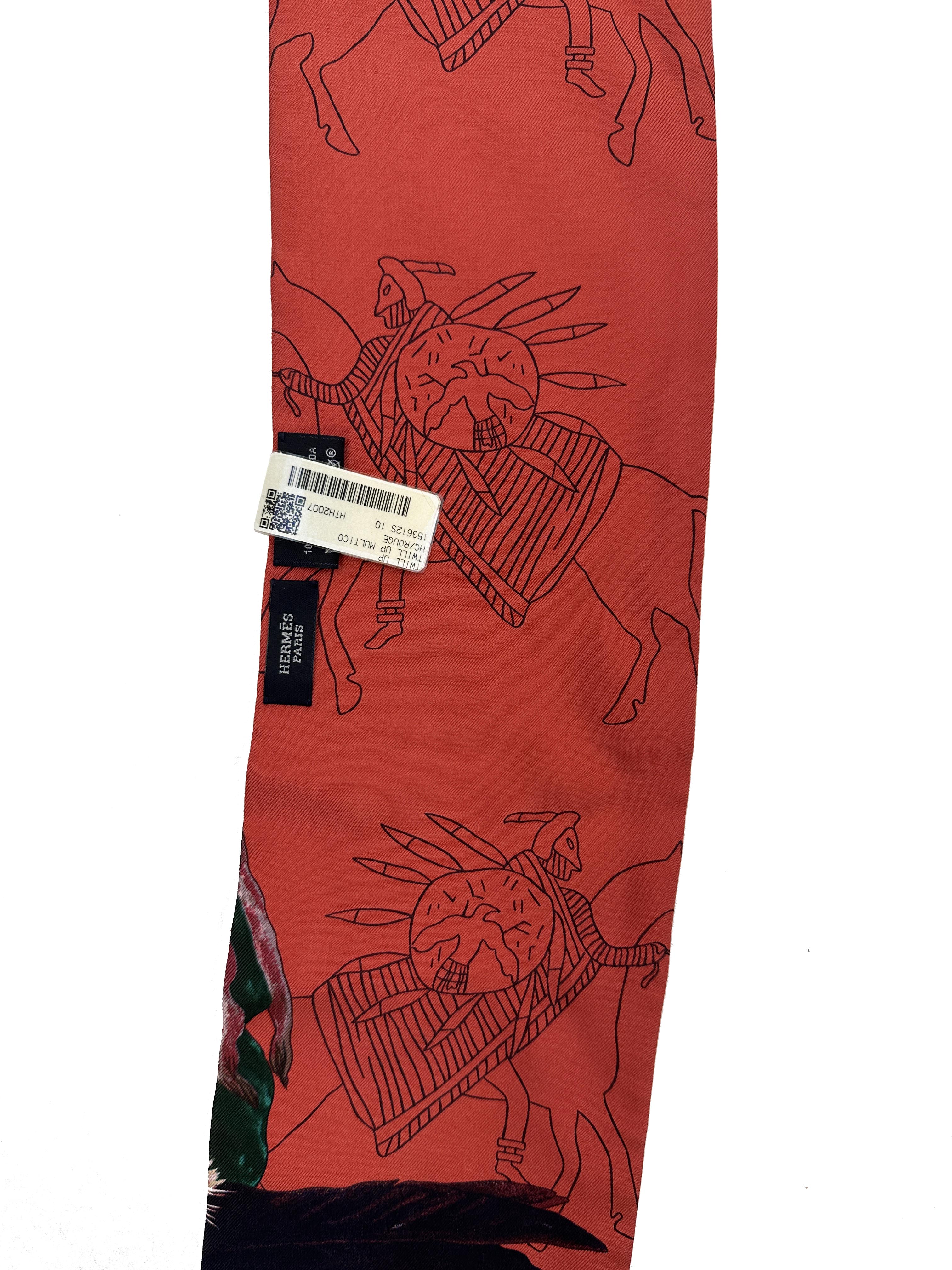Hermès Pani La Shar Pawnee Wash Twill Up