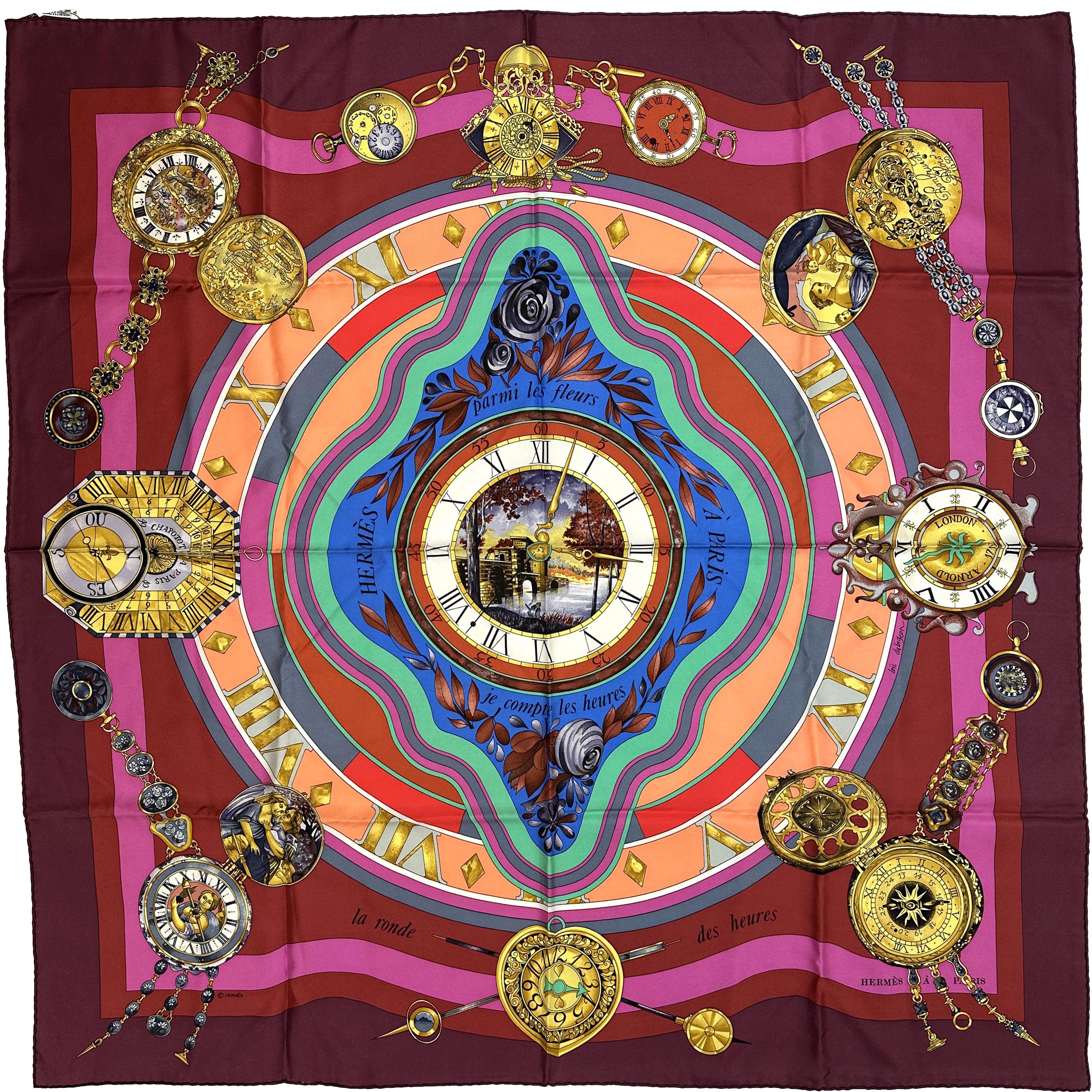 Hermès La Ronde des Heures 90