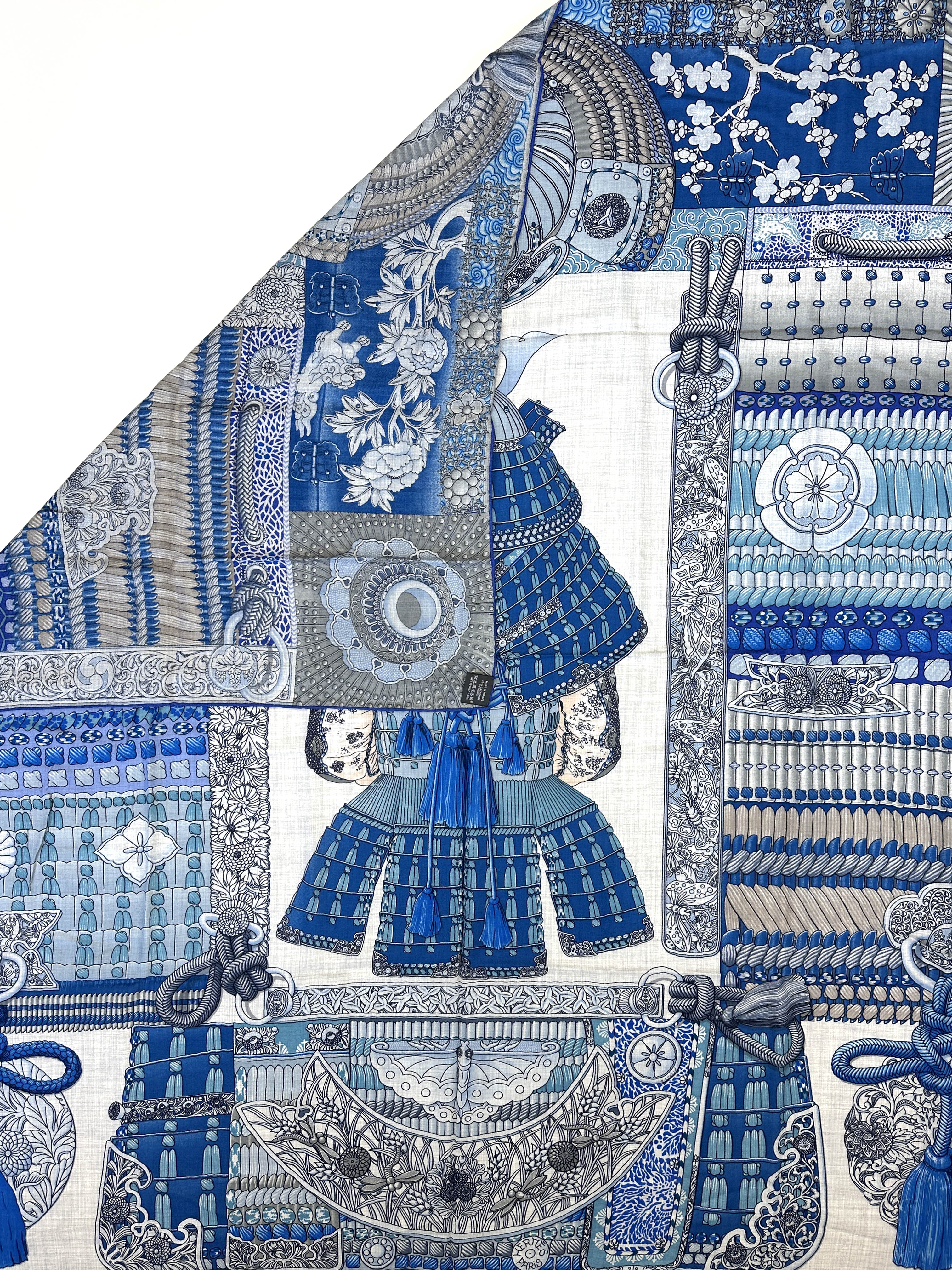 Hermès Parures de Samourais Cashmere Silk 140