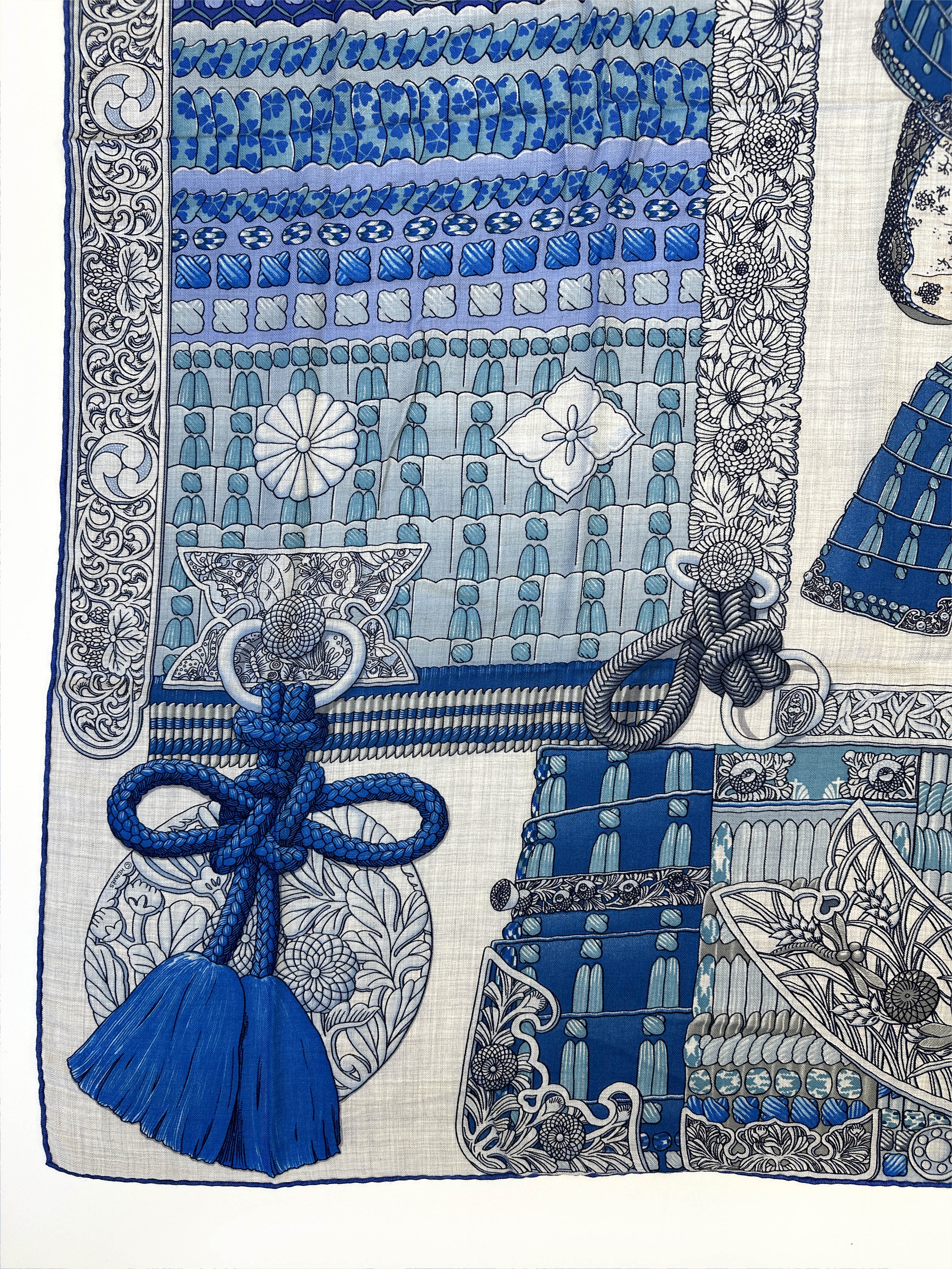 Hermès Parures de Samourais Cashmere Silk 140