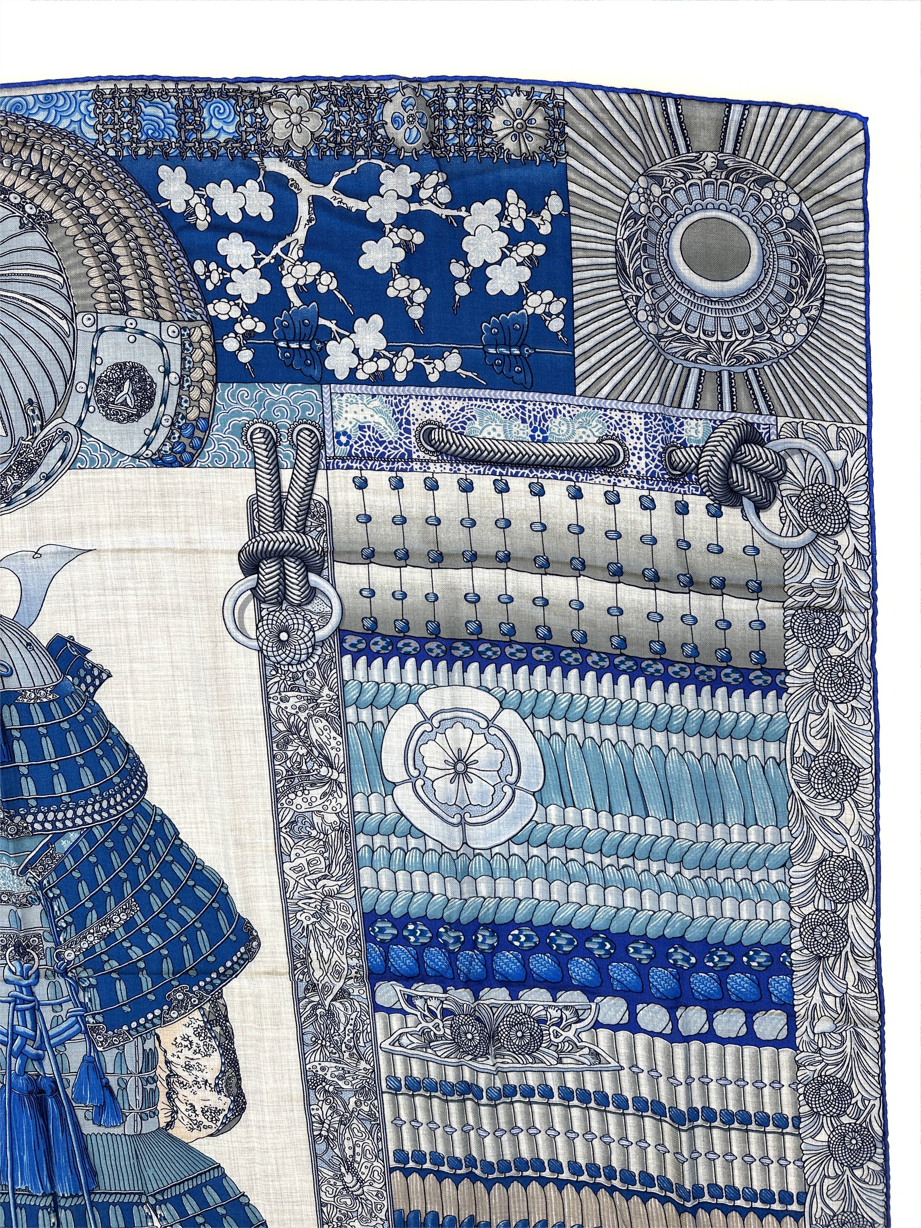 Hermès Parures de Samourais Cashmere Silk 140