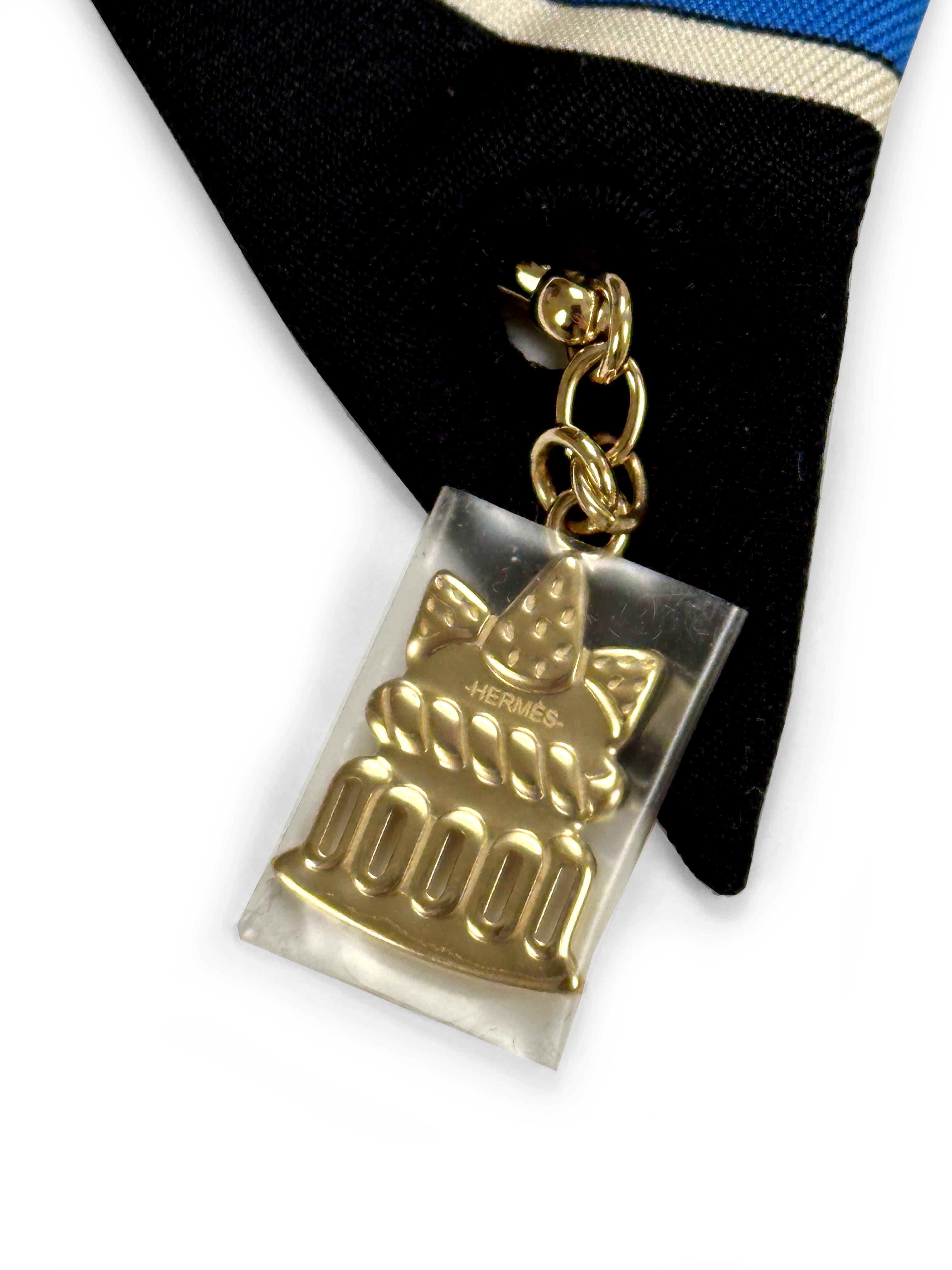 Hermès La Patisserie Francaise Charm Twilly