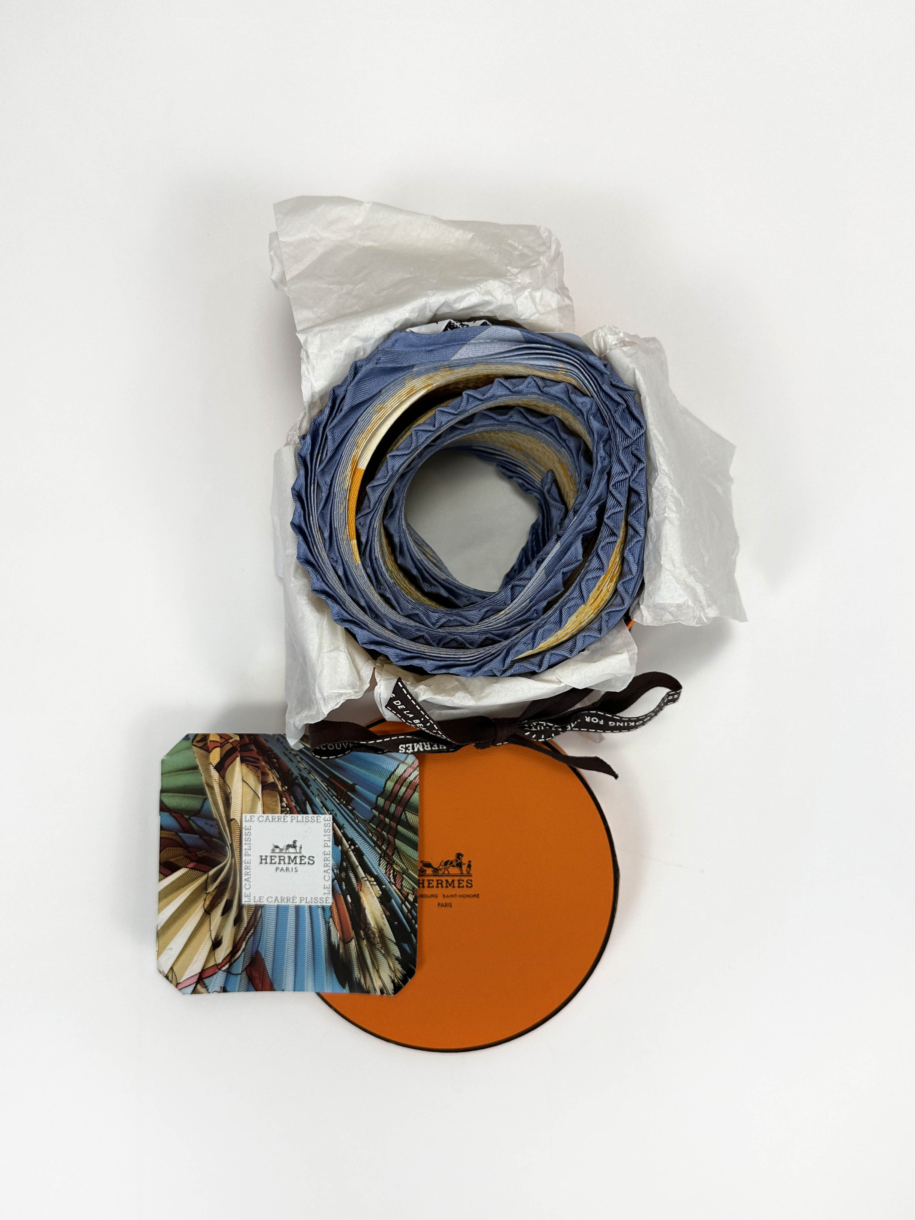 Hermès Les Pivoines Plissé 90