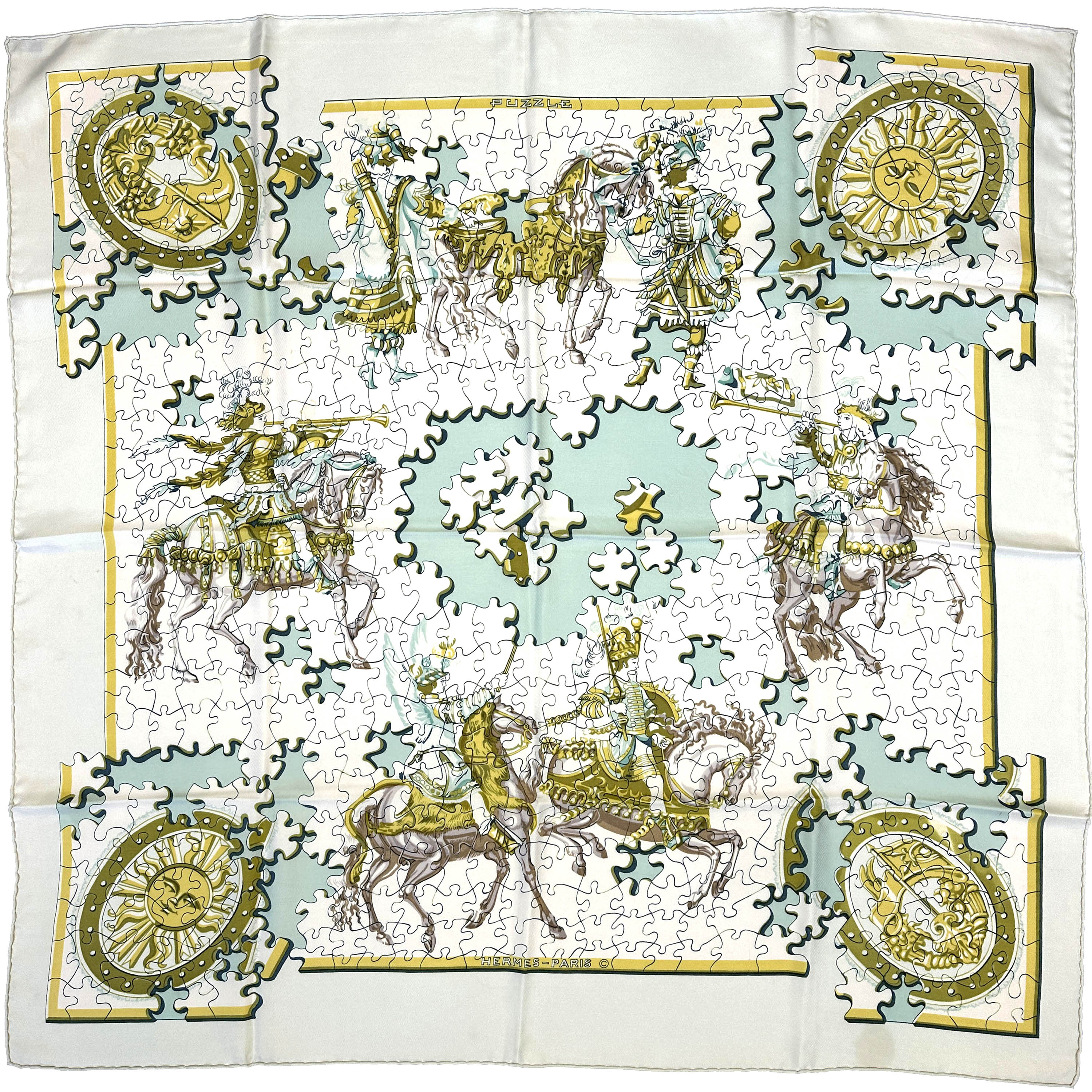 Hermès Puzzle 90