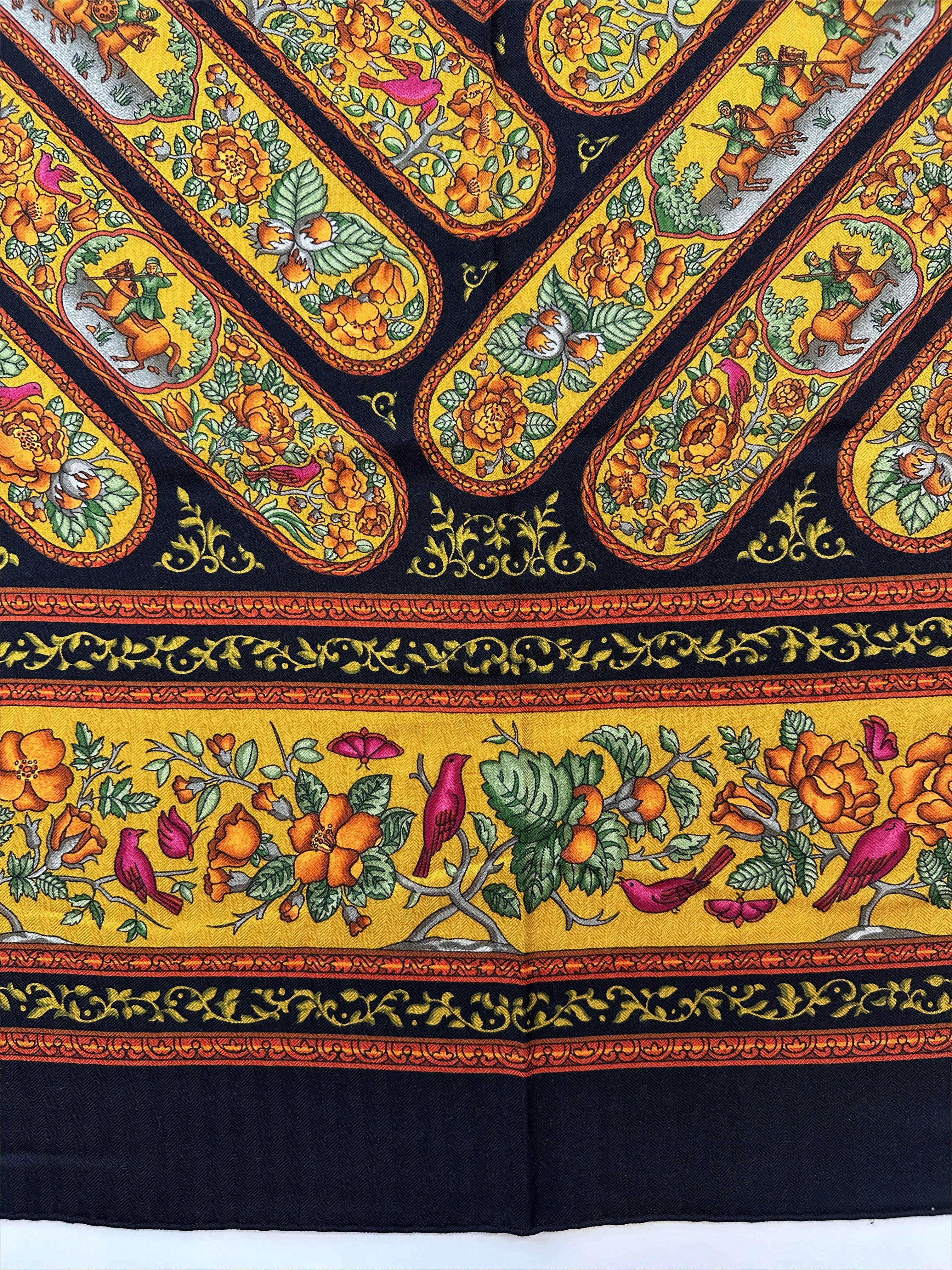 Hermès Qalamdan Cashmere Silk 140