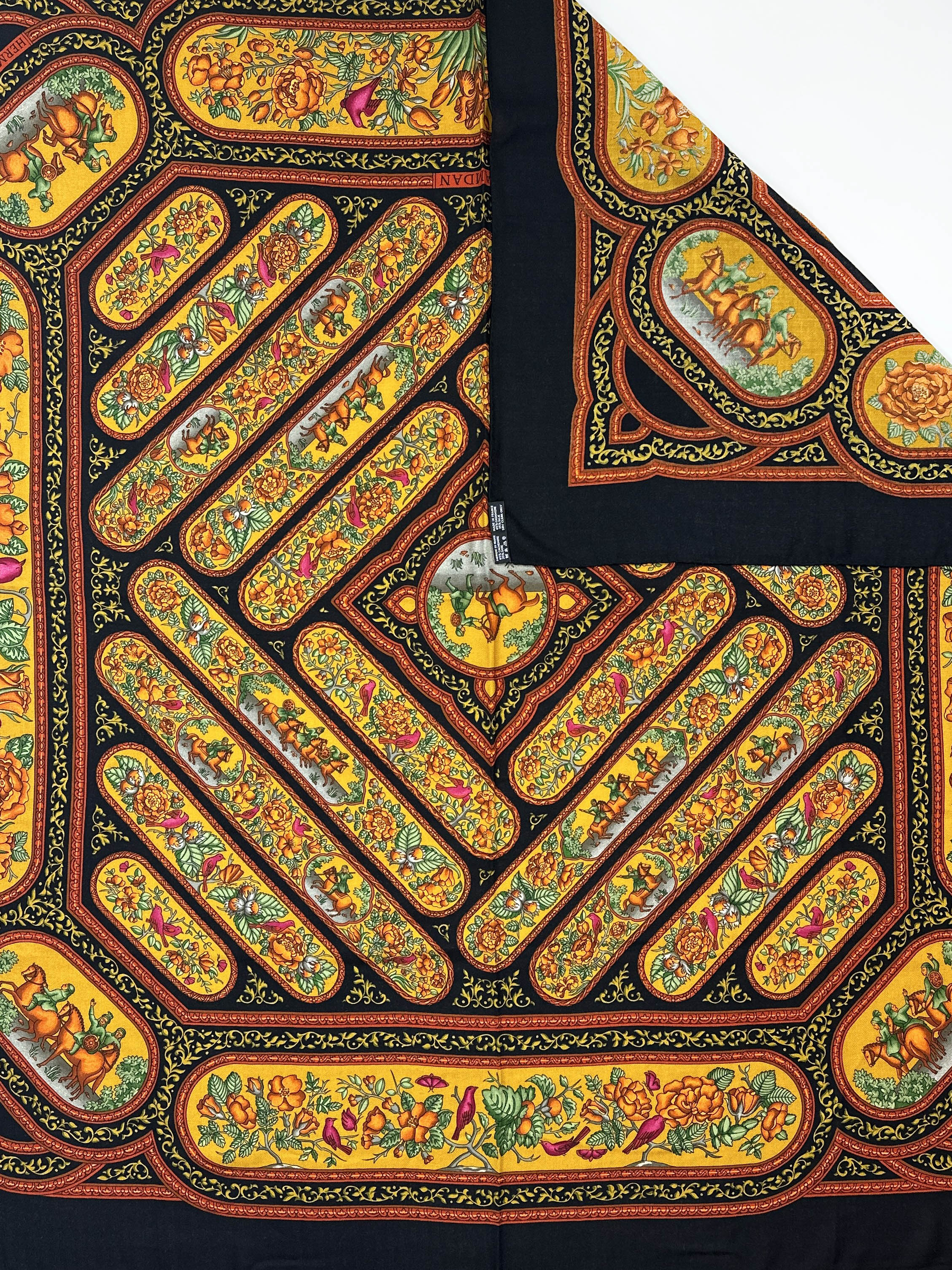 Hermès Qalamdan Cashmere Silk 140