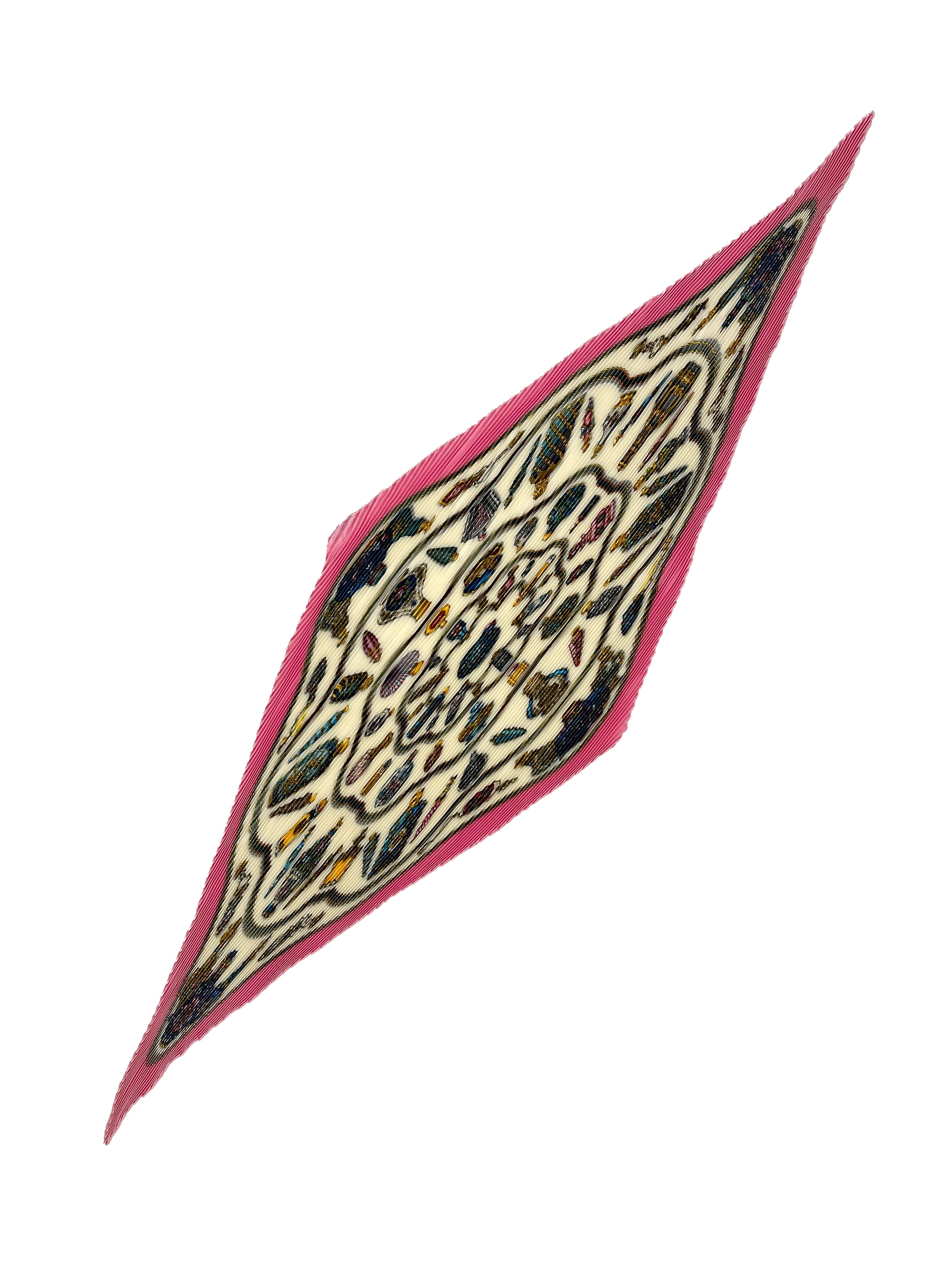 Hermès Flacons Plissé 90