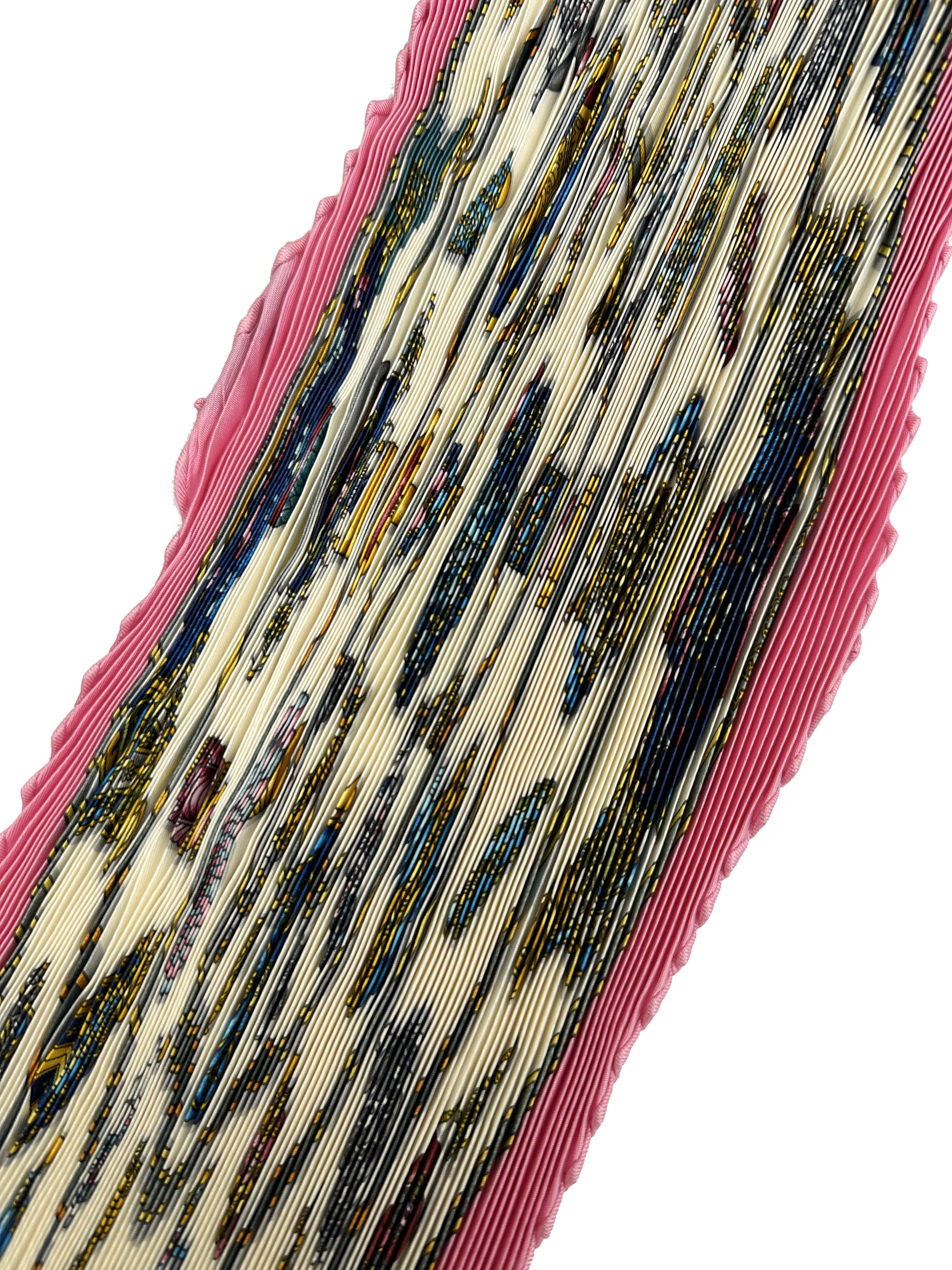 Hermès Flacons Plissé 90