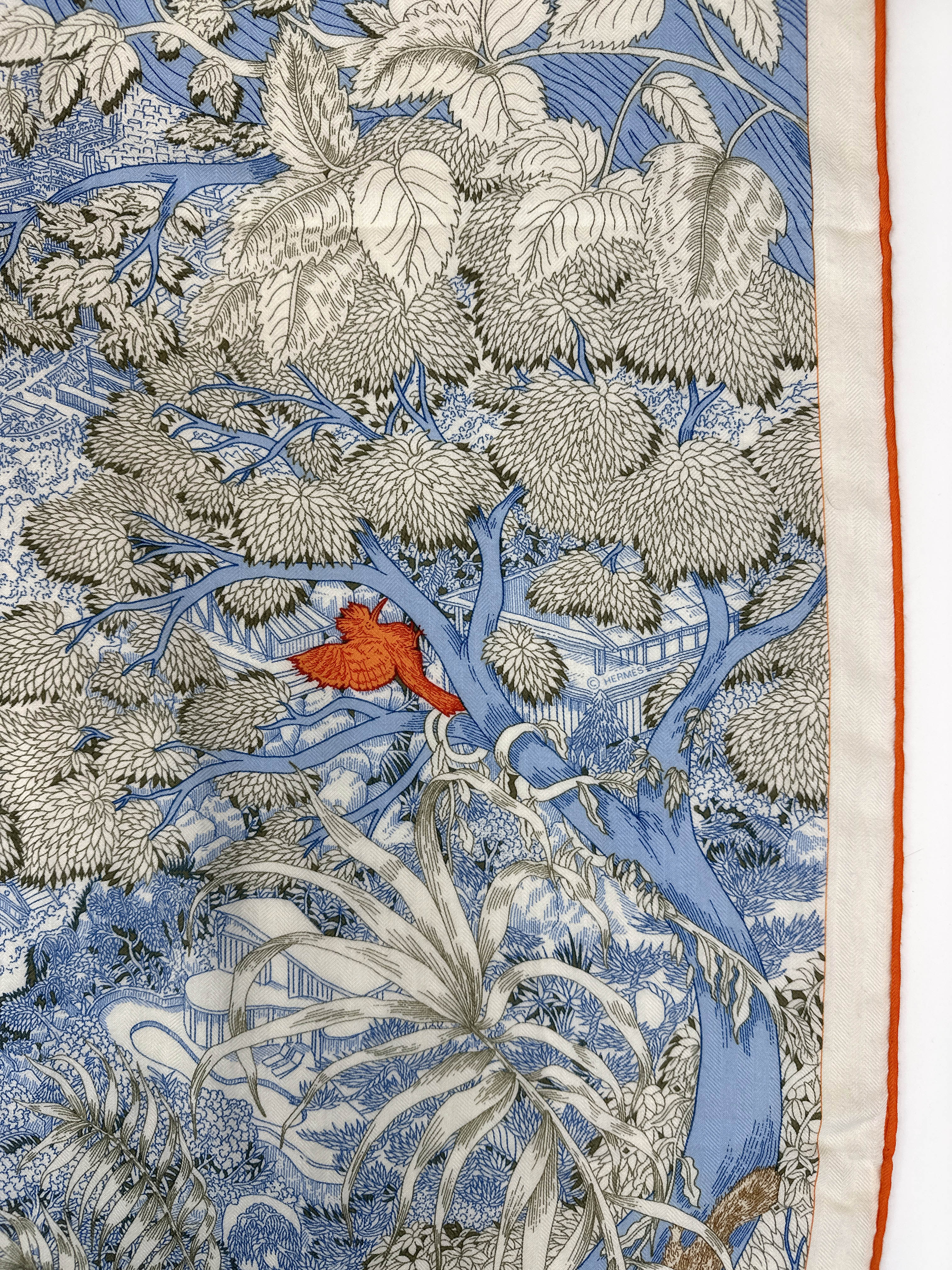 Hermès Retour a la Nature Cashmere Silk 140