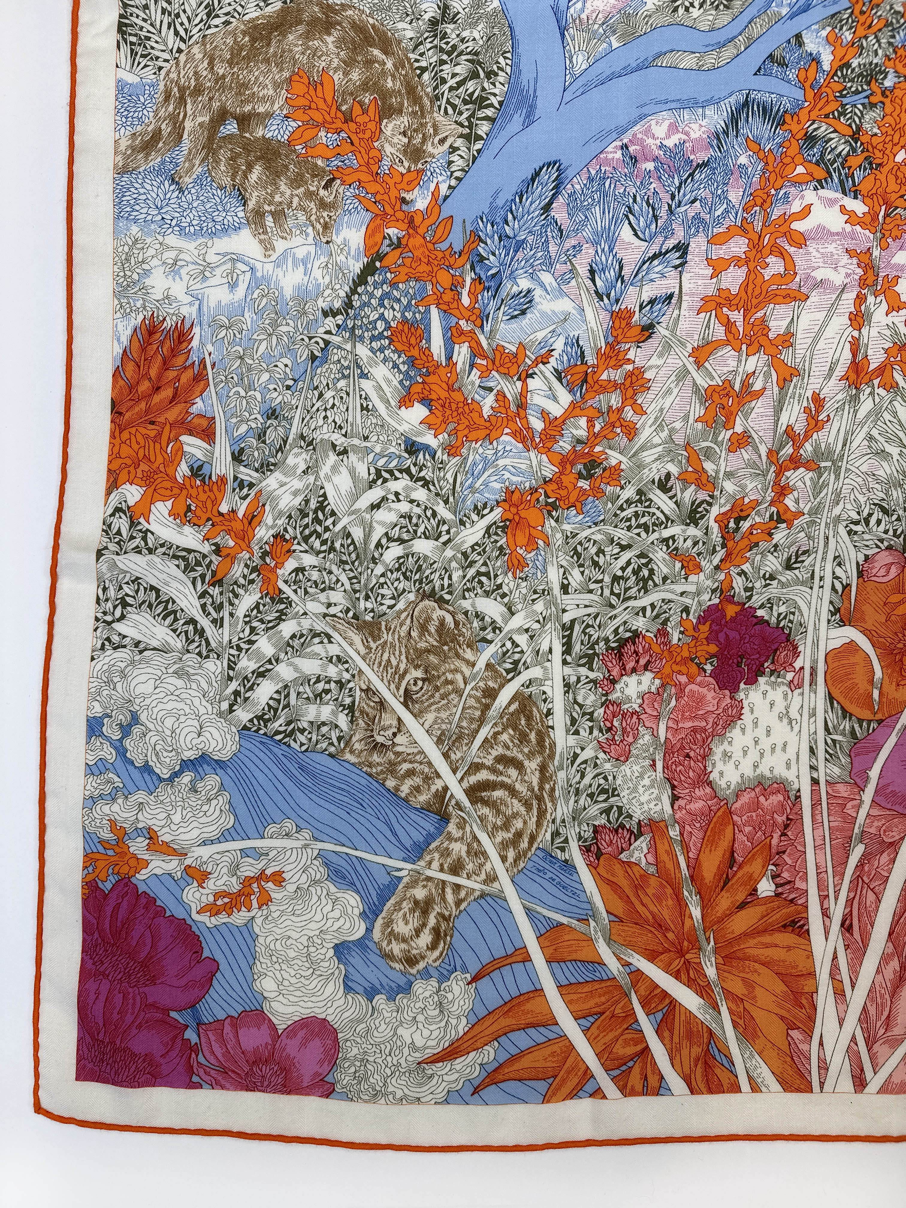 Hermès Retour a la Nature Cashmere Silk 140