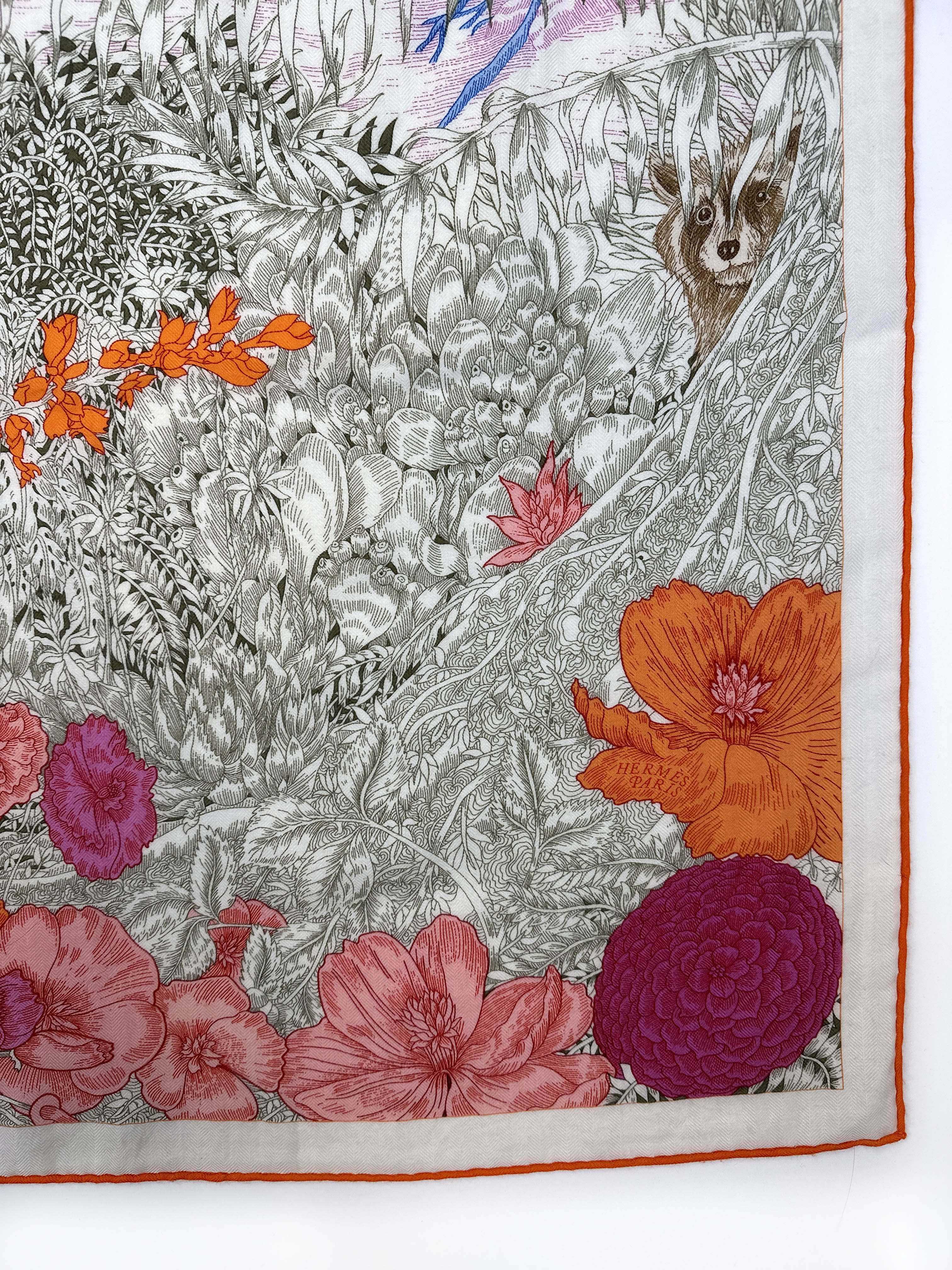 Hermès Retour a la Nature Cashmere Silk 140