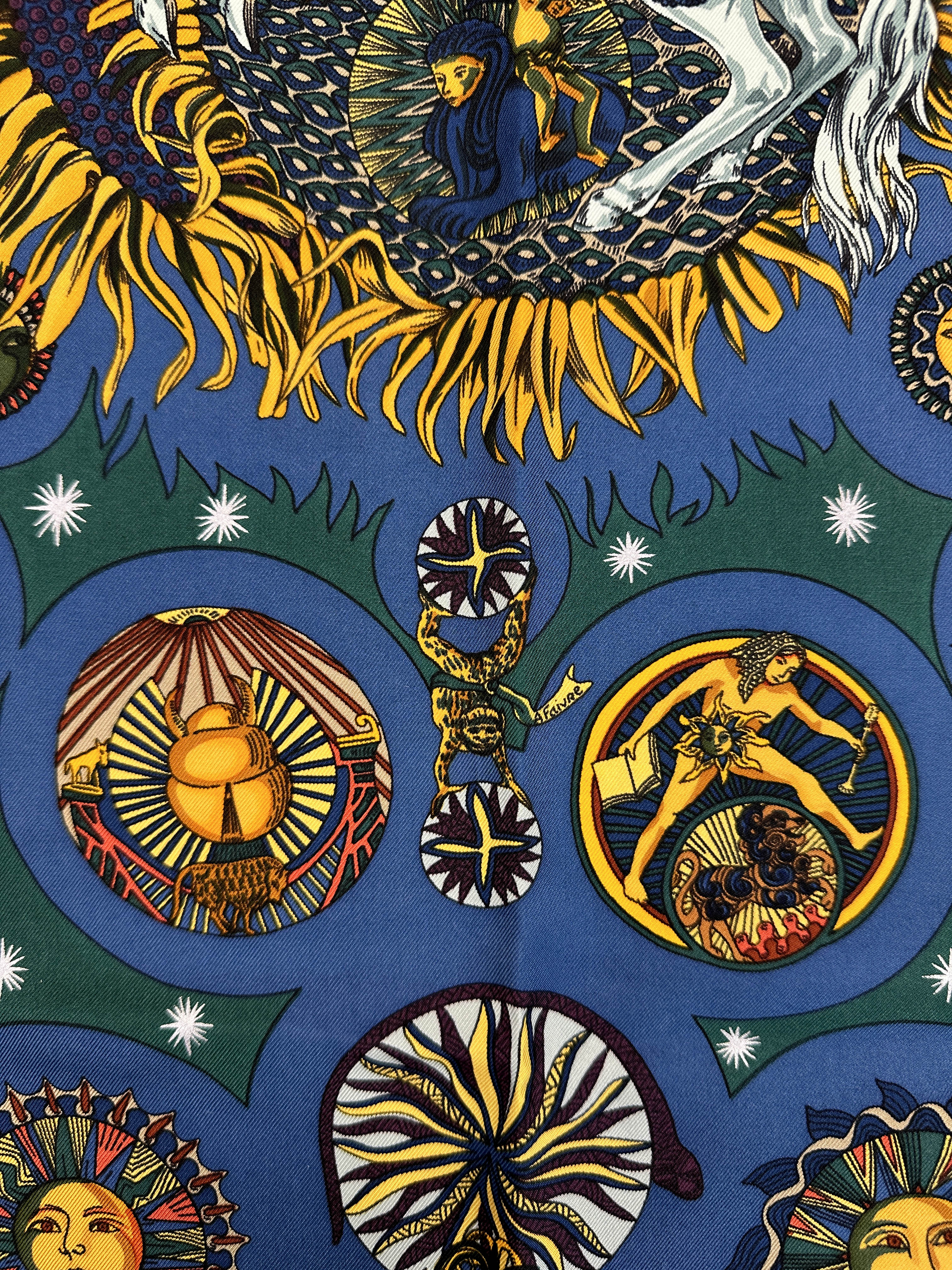 Hermès Le Roy Soleil 90