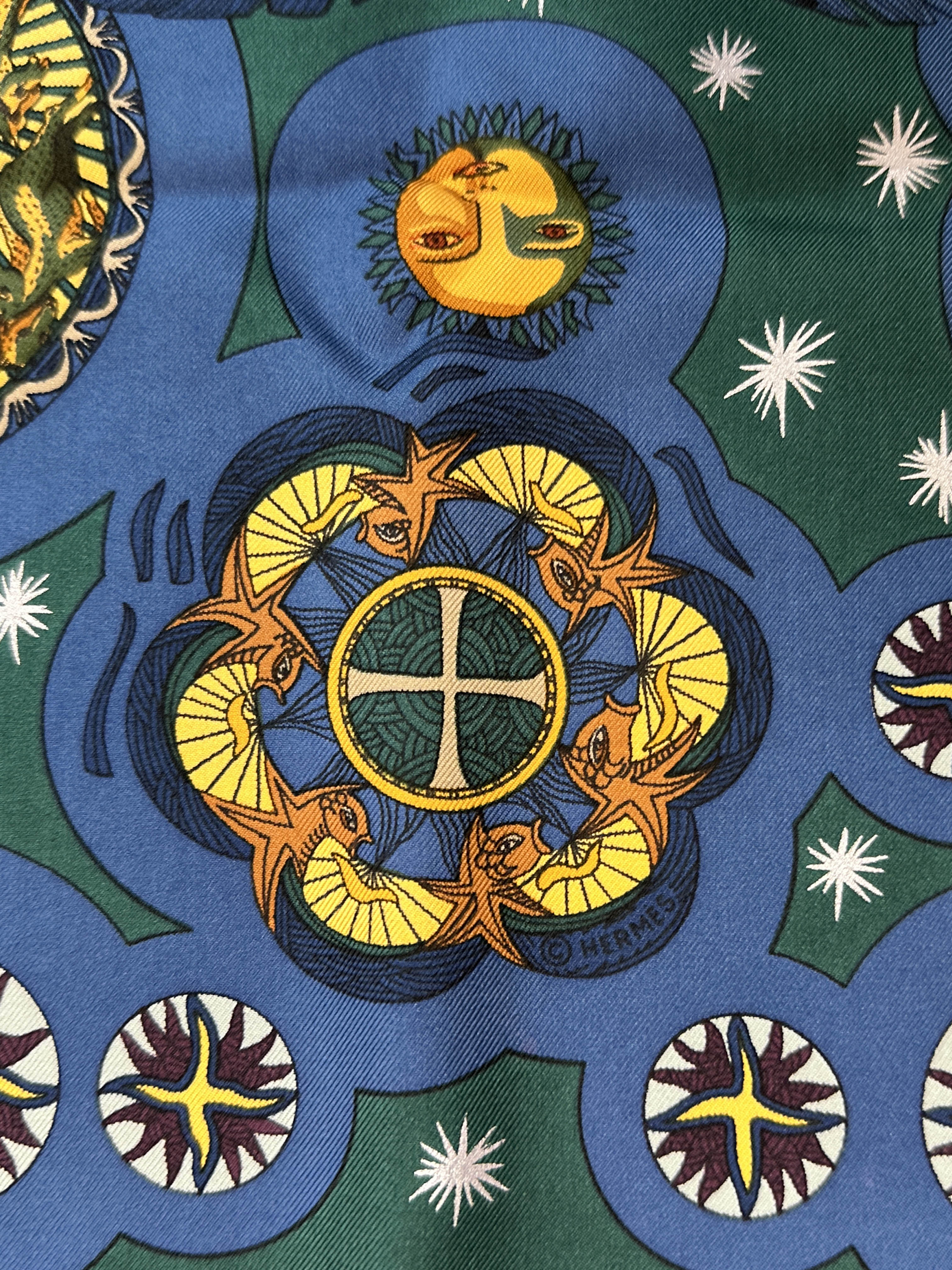 Hermès Le Roy Soleil 90