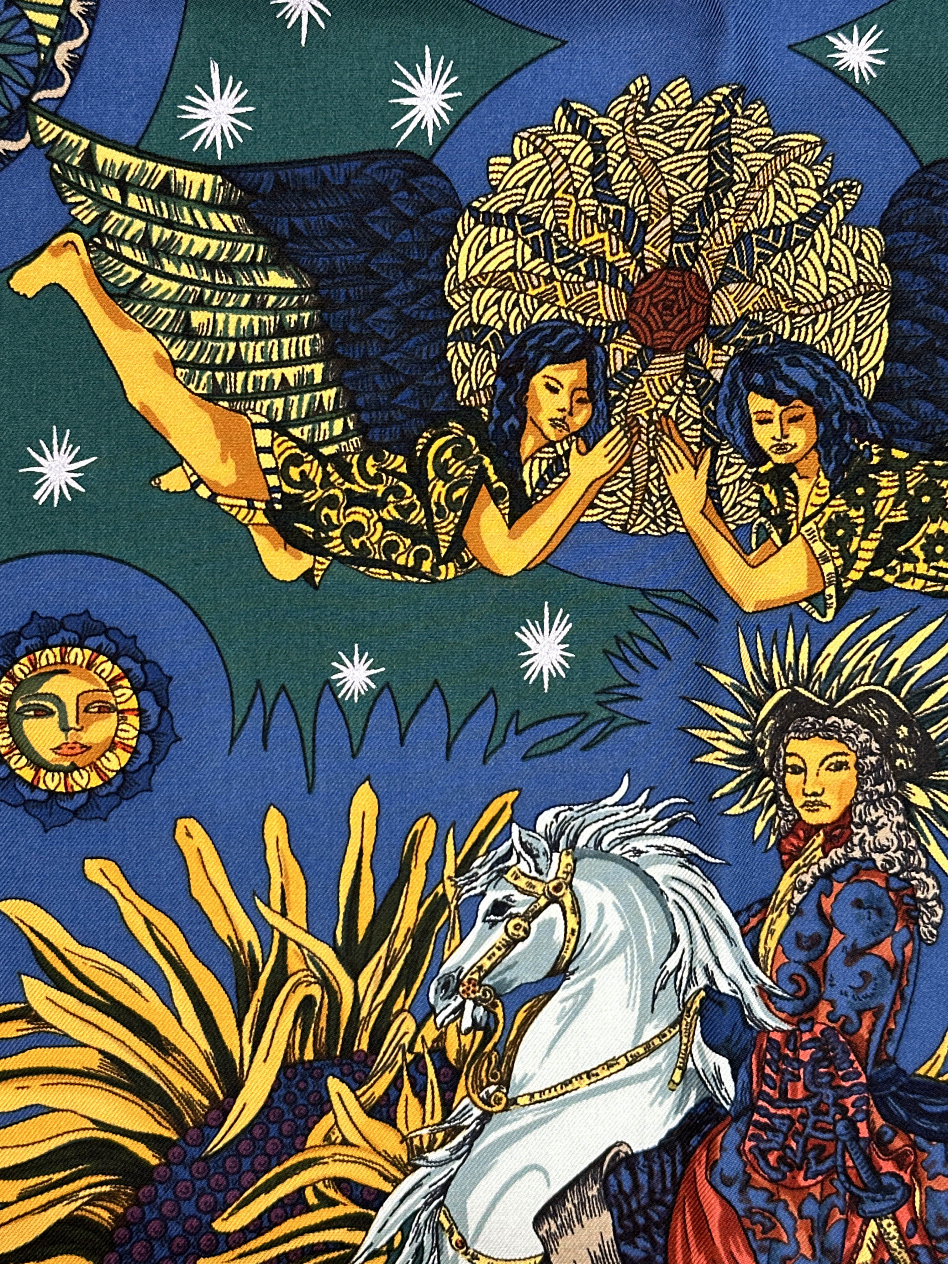 Hermès Le Roy Soleil 90