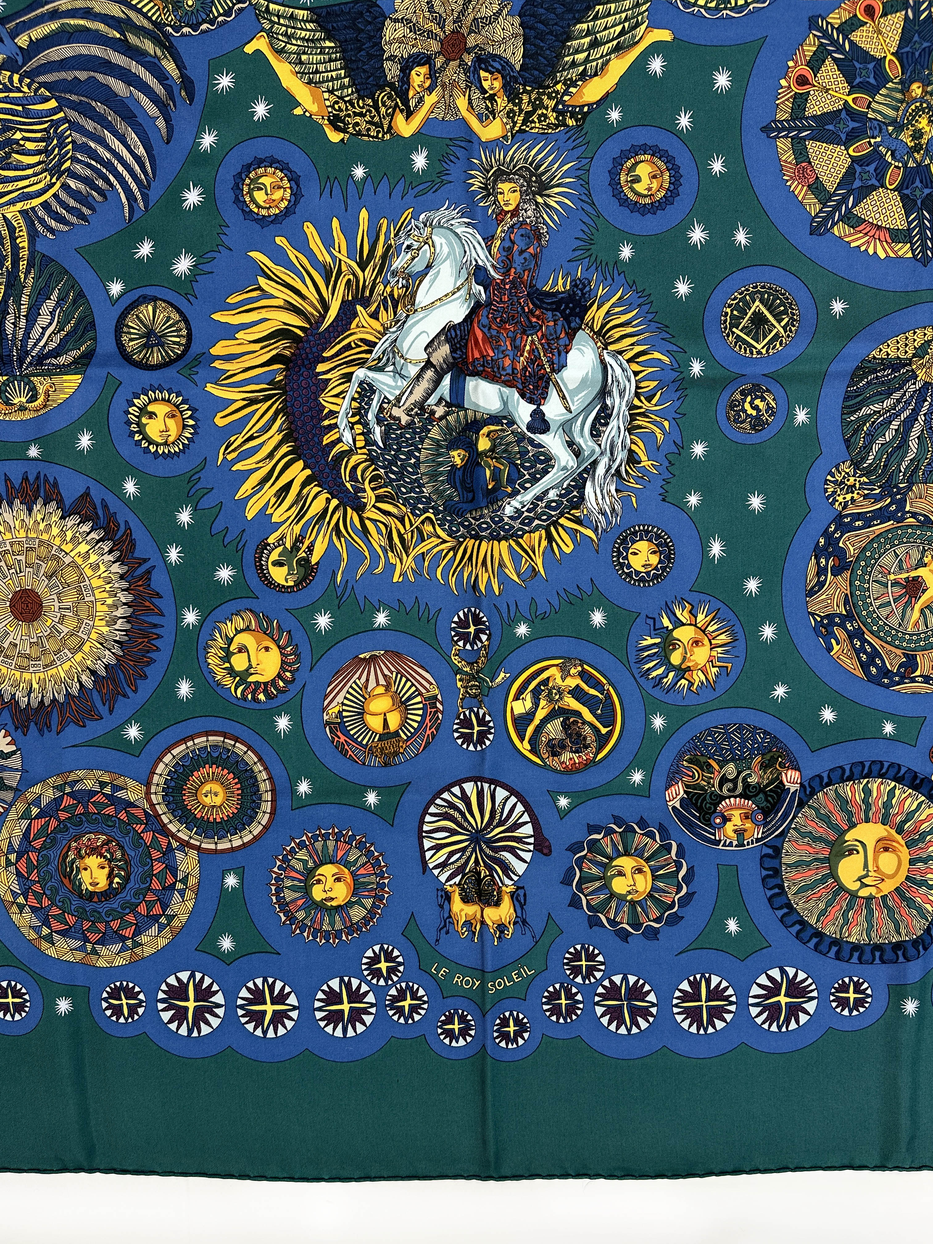 Hermès Le Roy Soleil 90