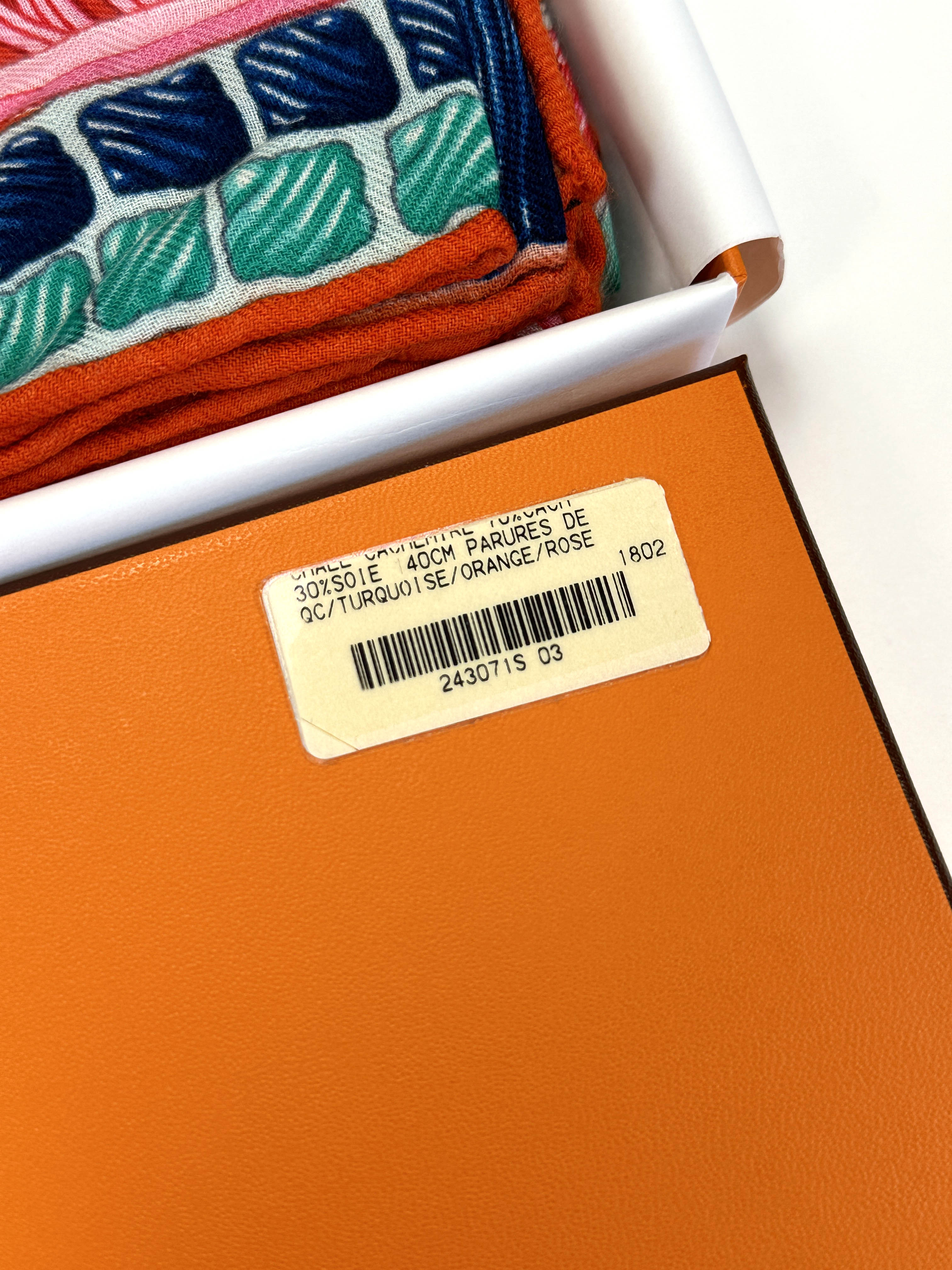 Hermès Parures de Samourais Cashmere Silk 140