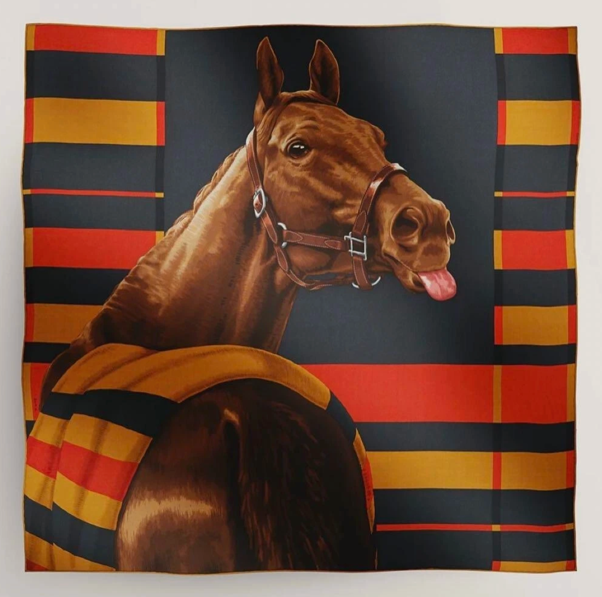 Hermès Rocabar de Rire Cashmere Silk 100