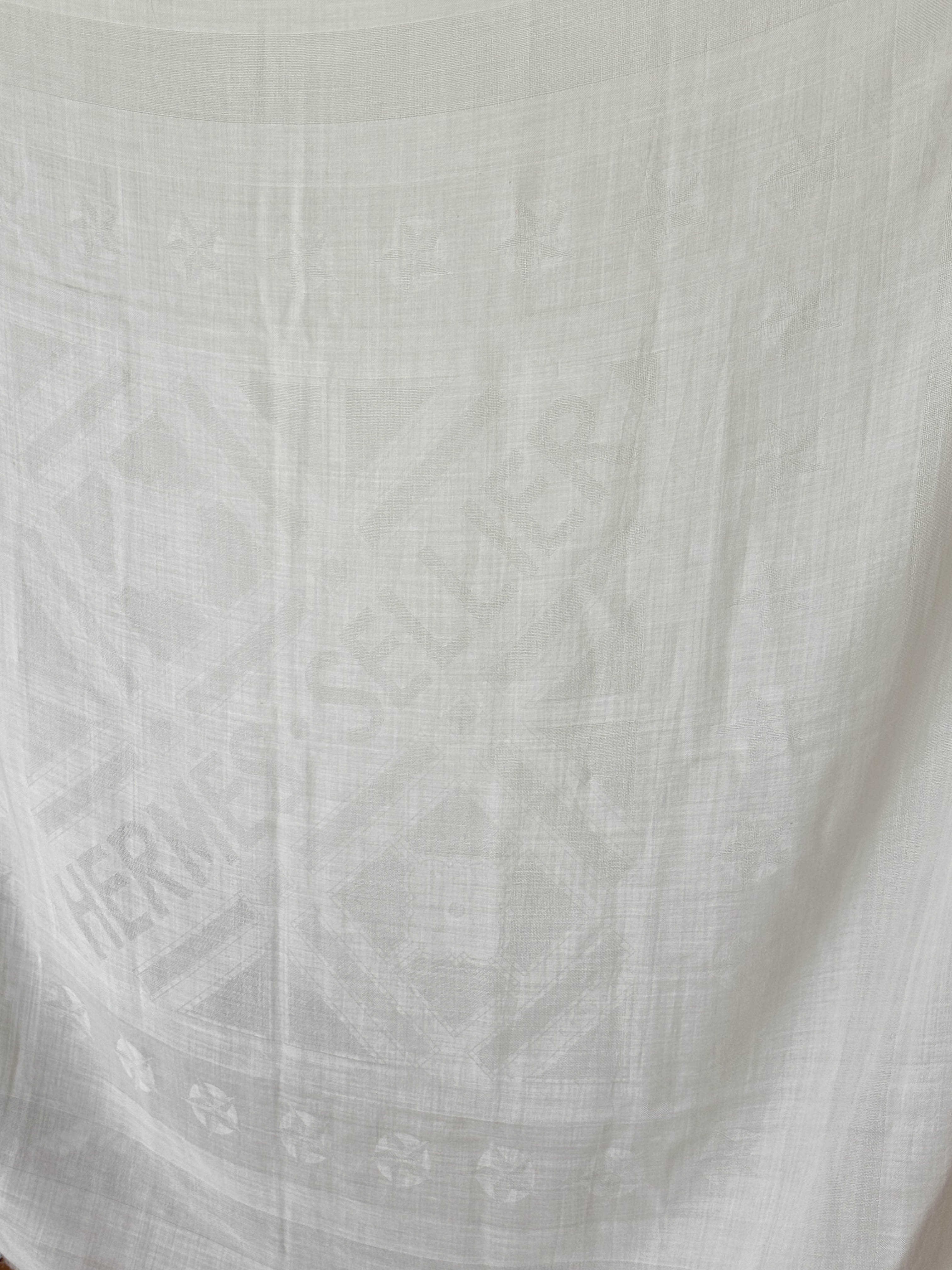 Hermès Sellier Jacquard Scarf