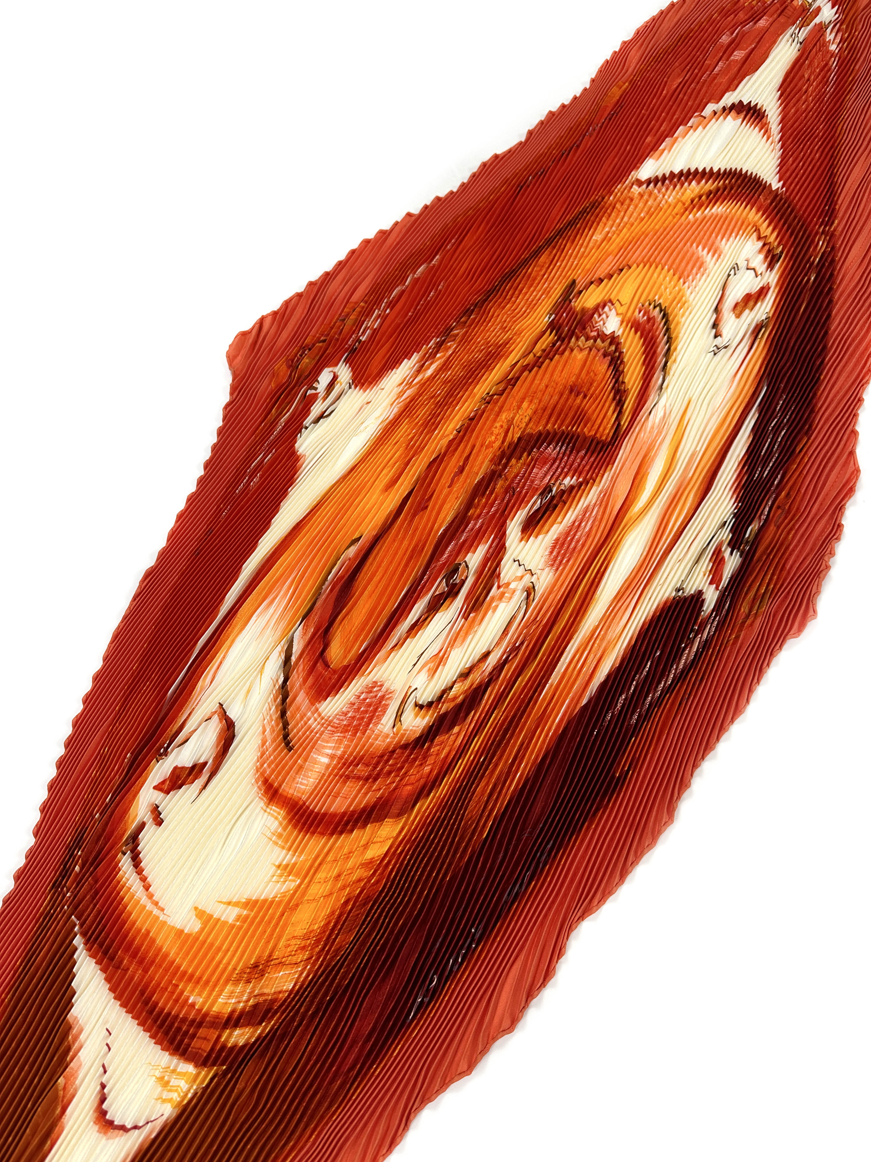 Hermès Smiles In Third Millenary Plissé 90