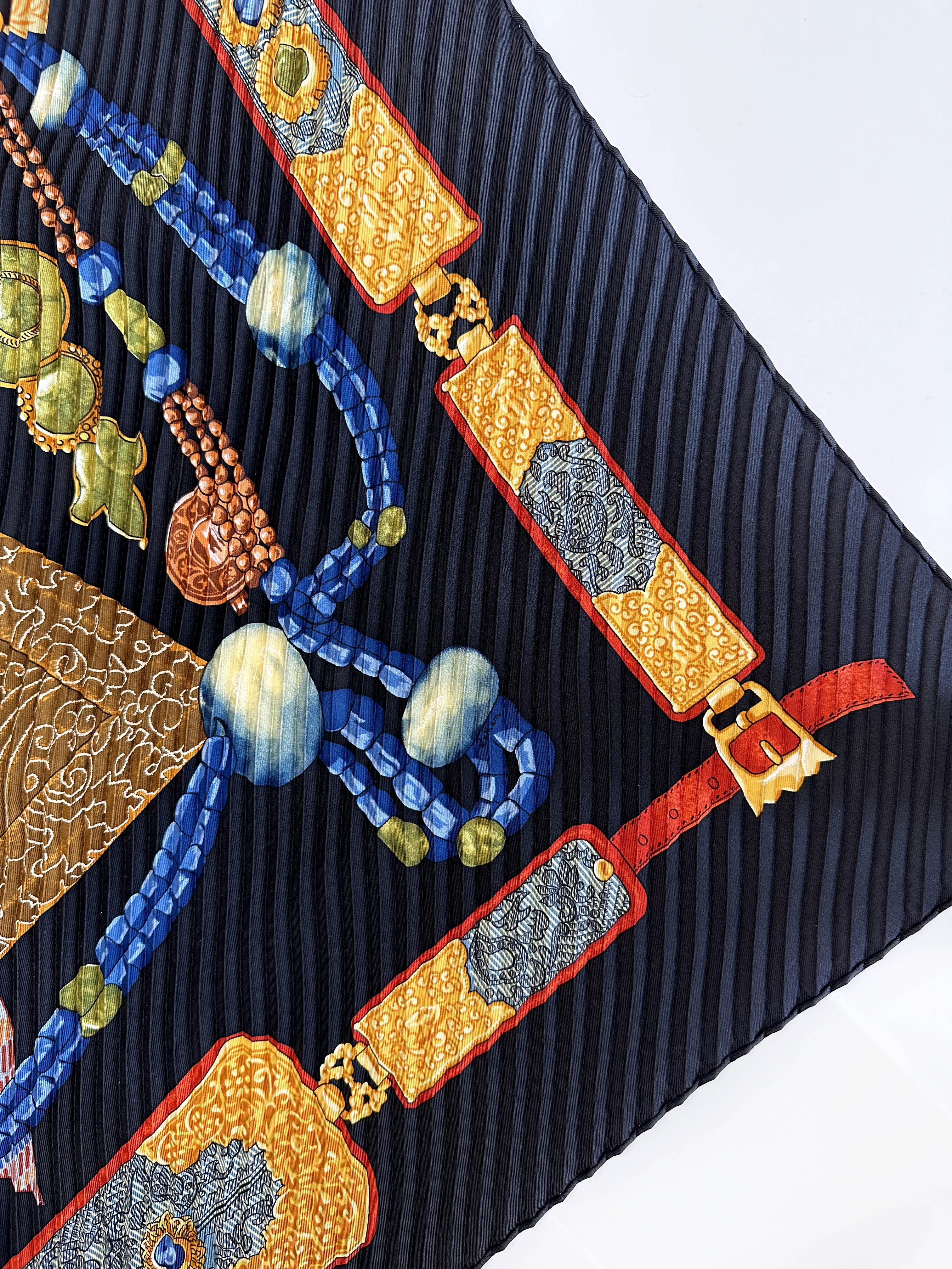 Hermès Tibet Plissé 90