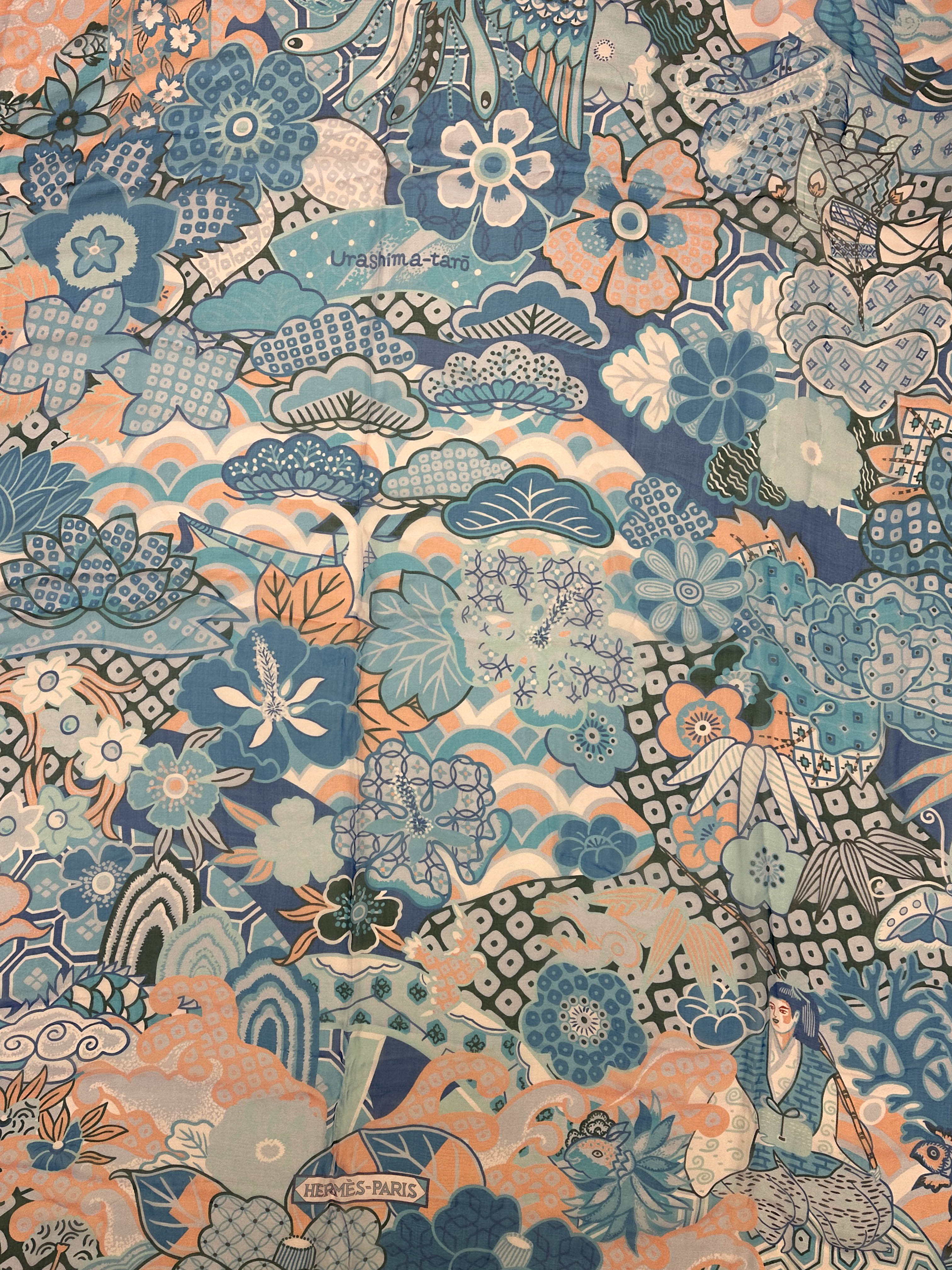 Hermès Urashima Taro Mousseline 140