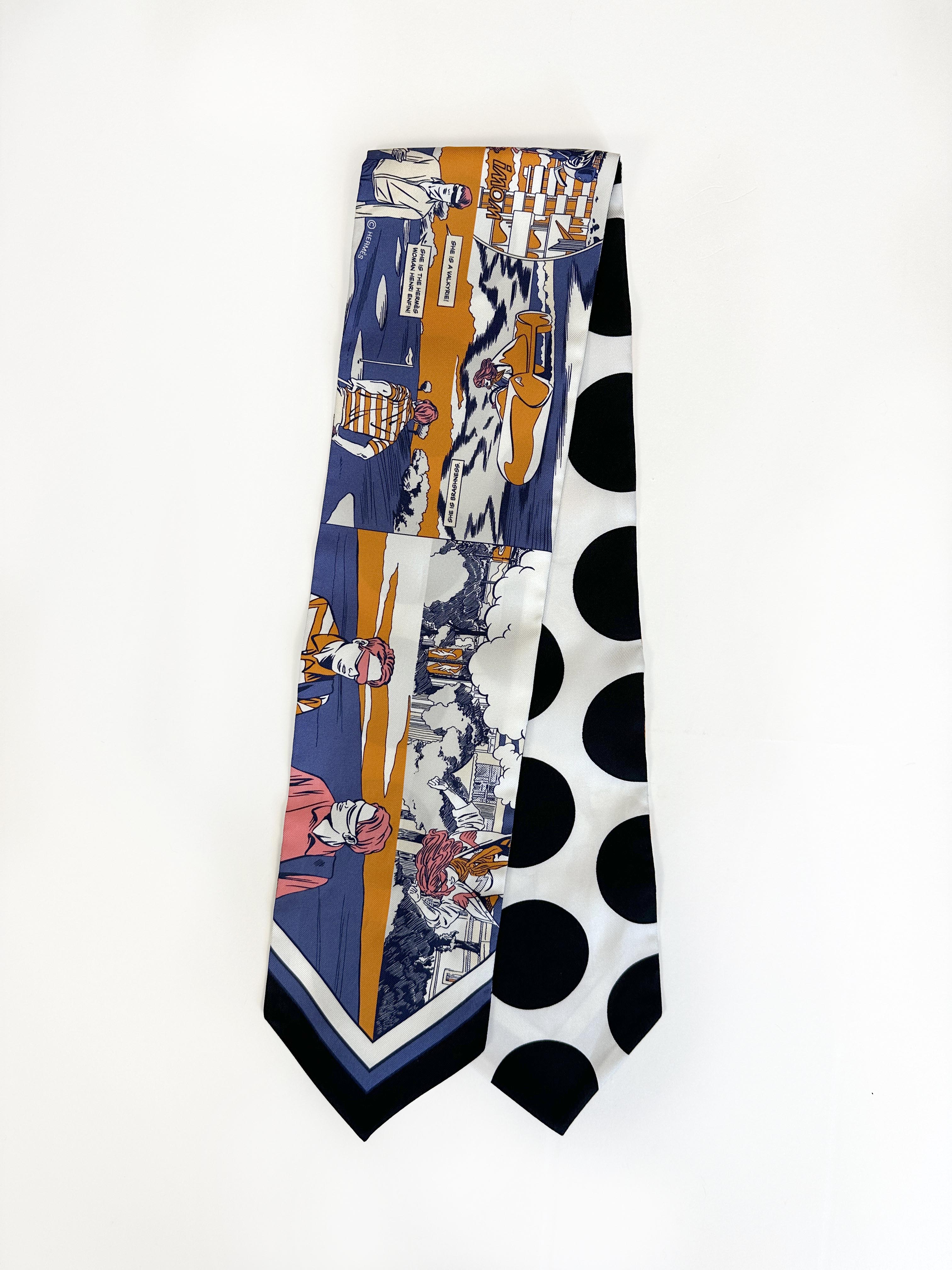 Hermès Wow! Silk Twill Up