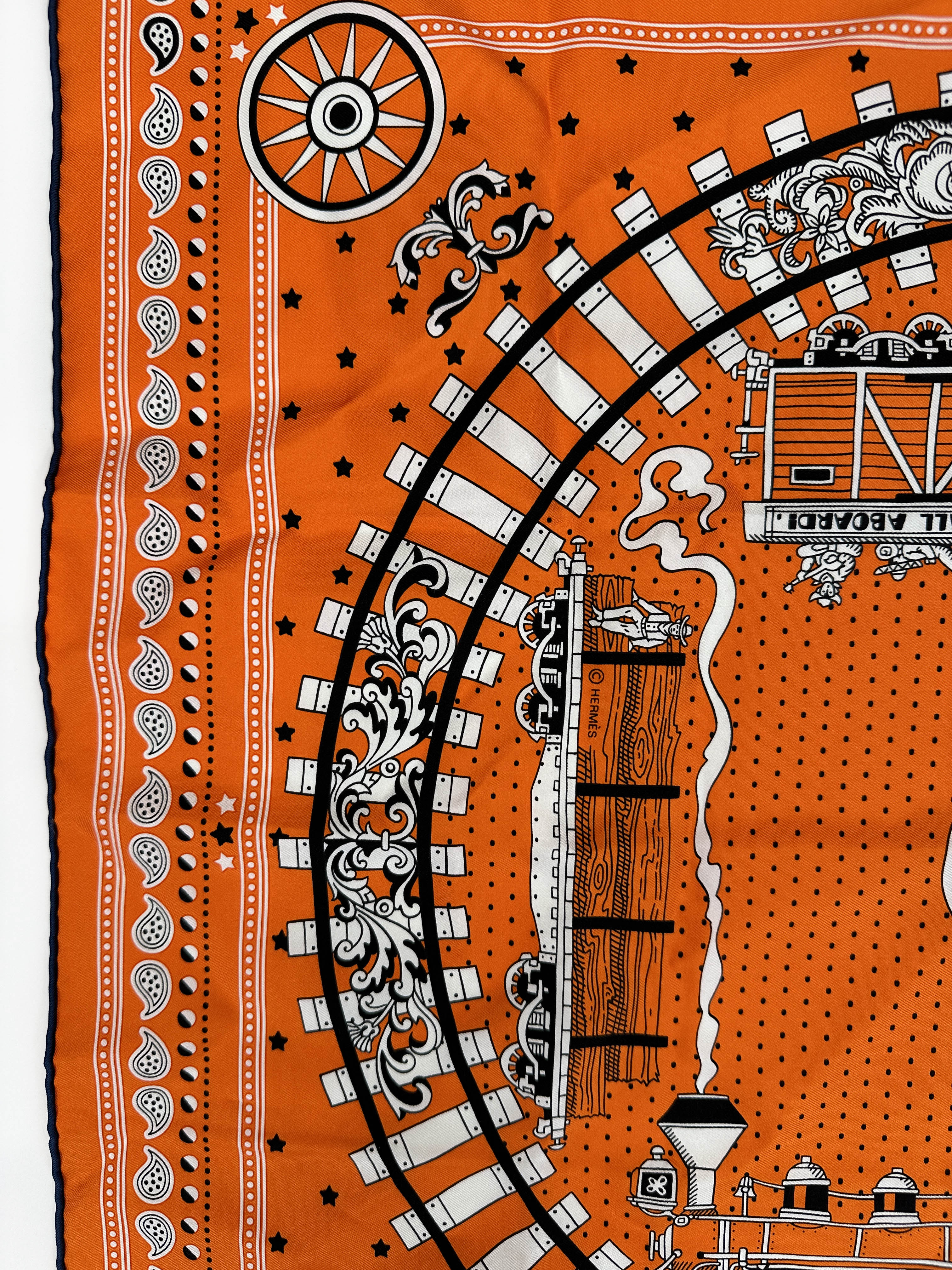 Hermès All Aboard! Bandana 55