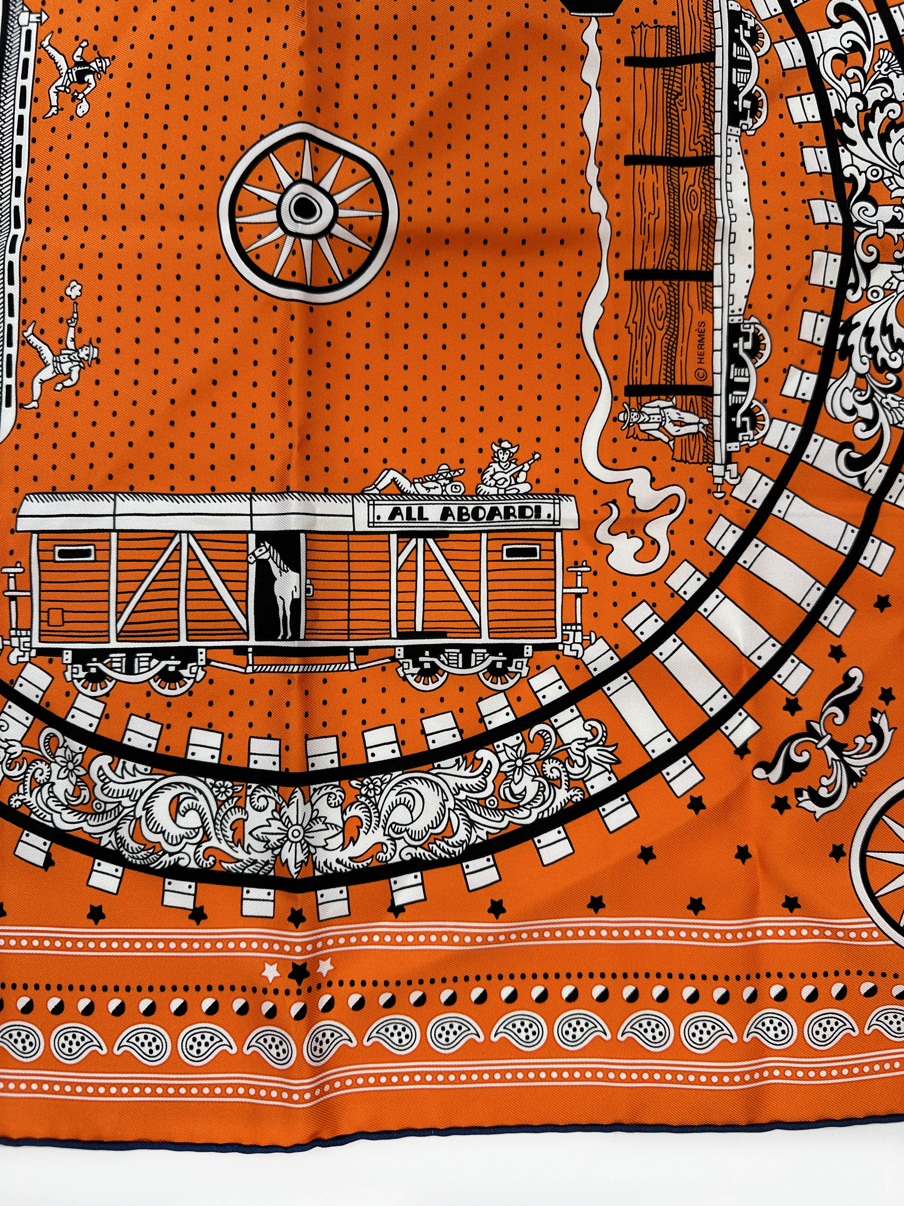 Hermès All Aboard! Bandana 55