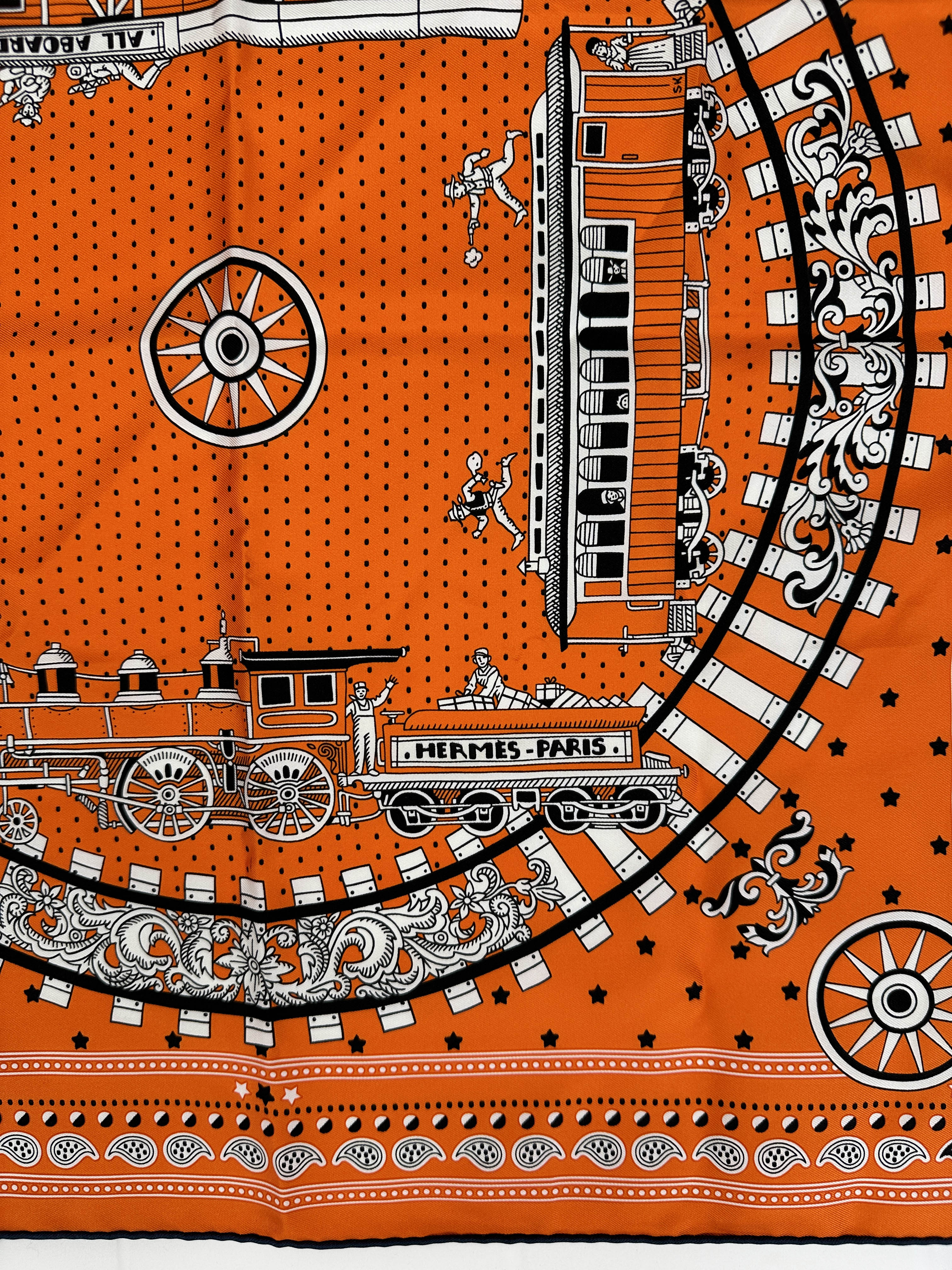 Hermès All Aboard! Bandana 55