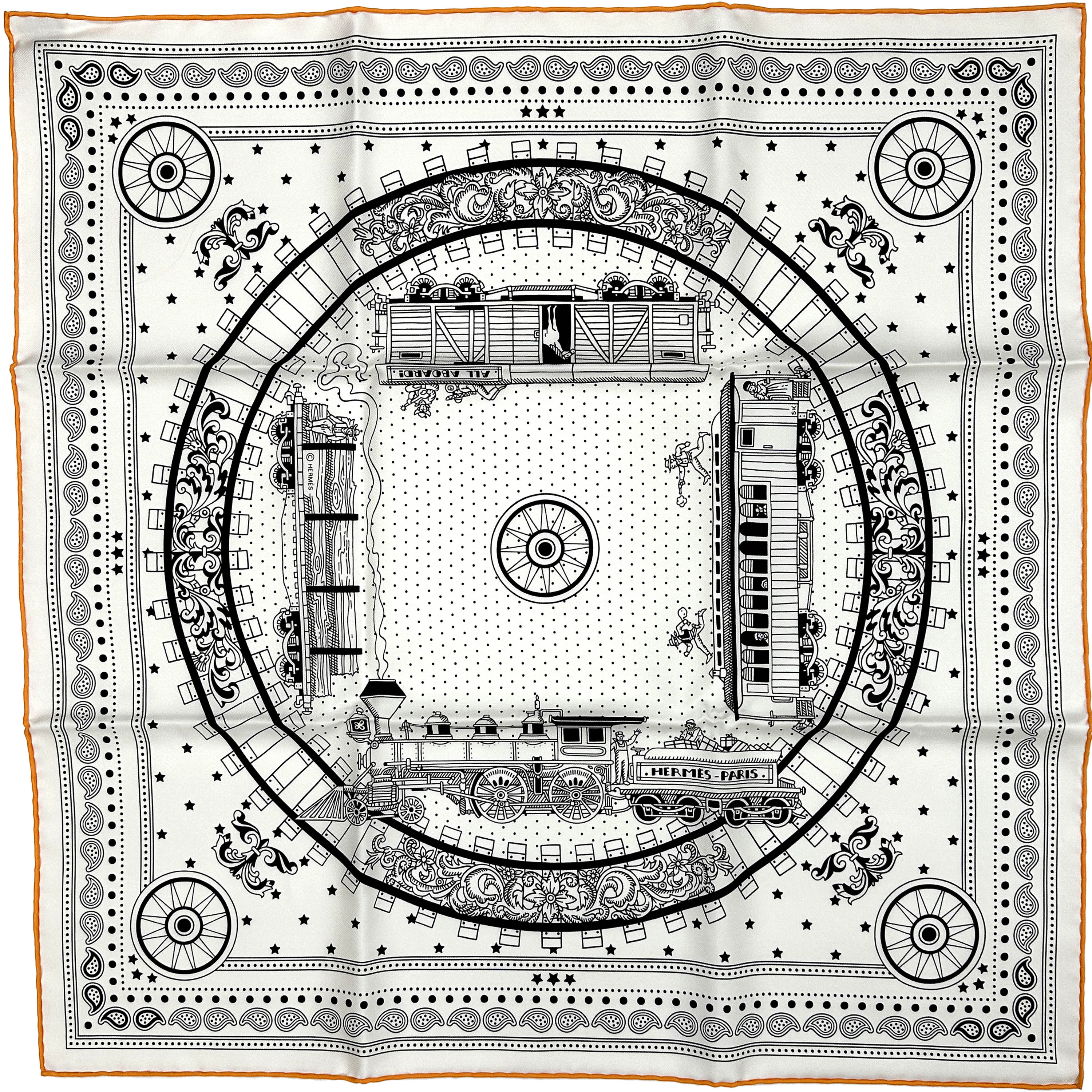Hermès All Aboard! Bandana 55
