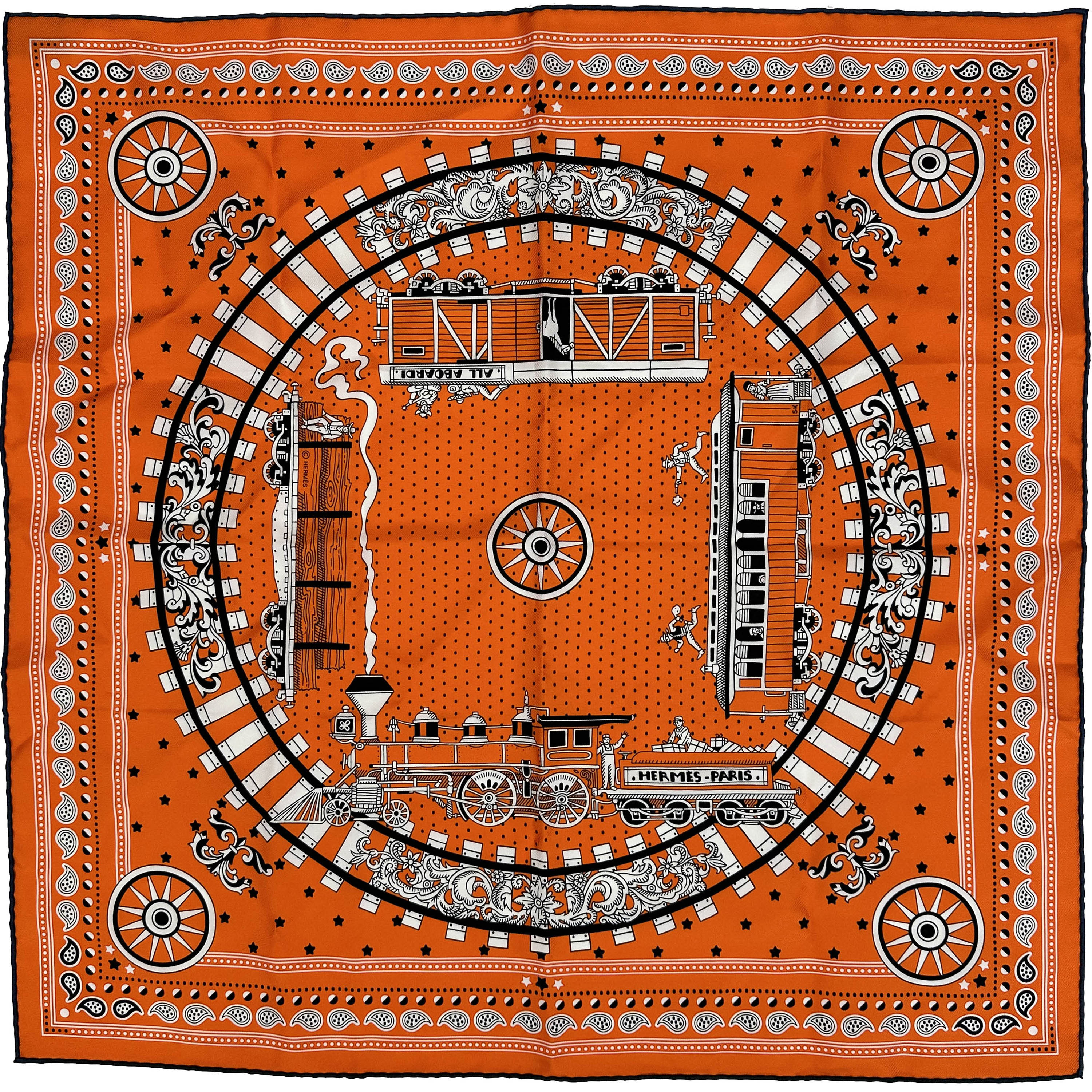 Hermès All Aboard! Bandana 55