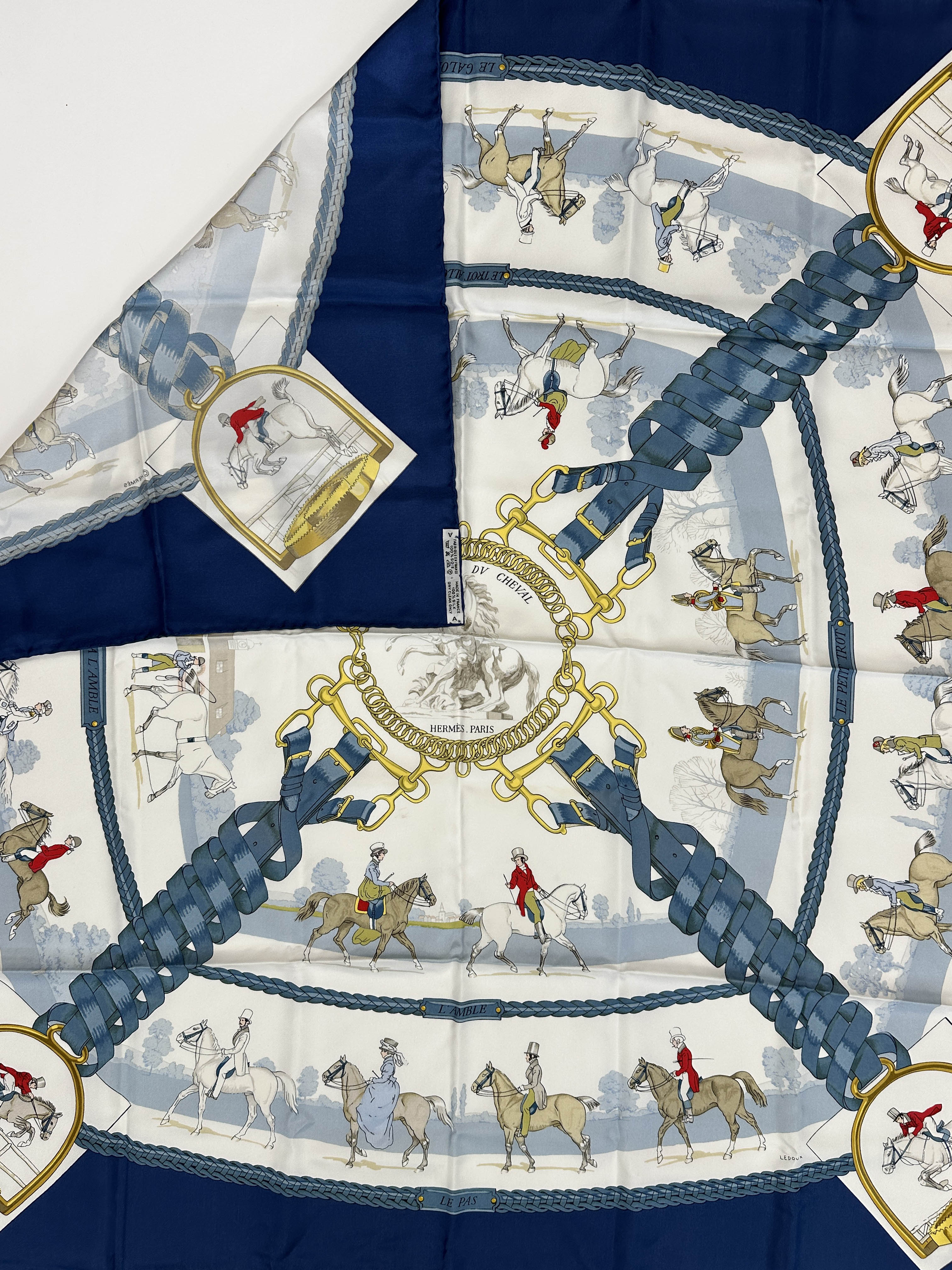 Hermès Les Allures du Cheval 90