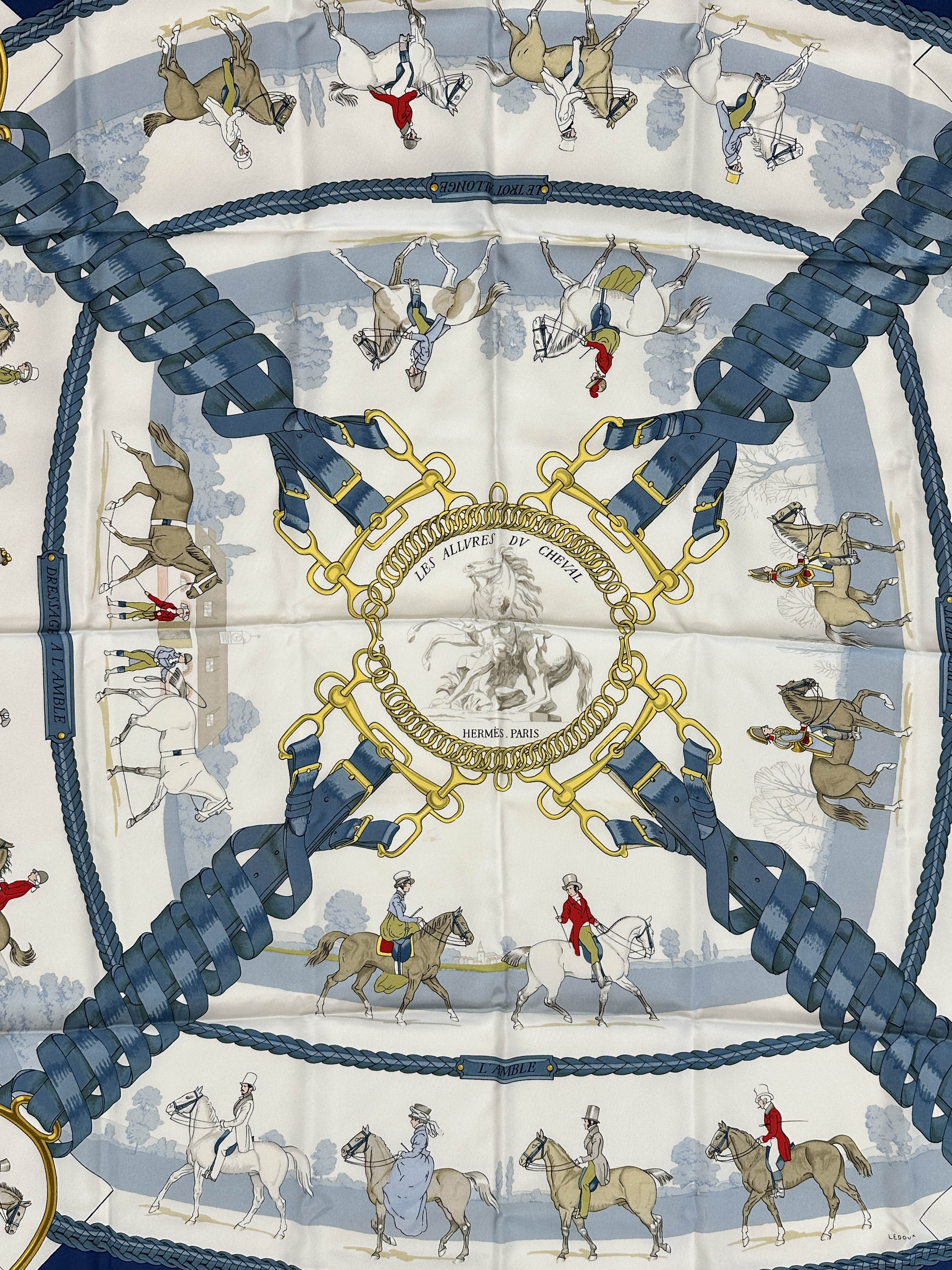 Hermès Les Allures du Cheval 90