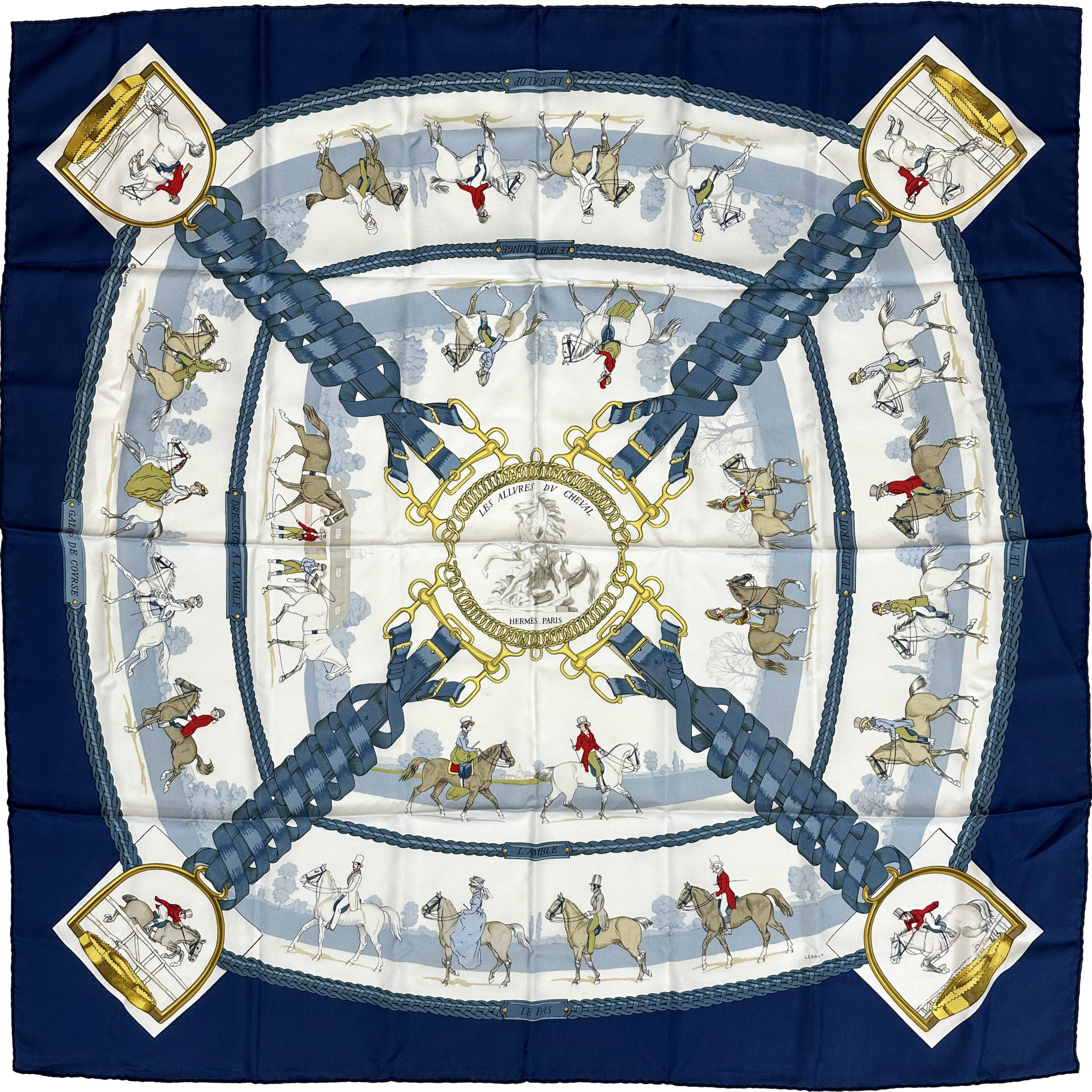 Hermès Les Allures du Cheval 90