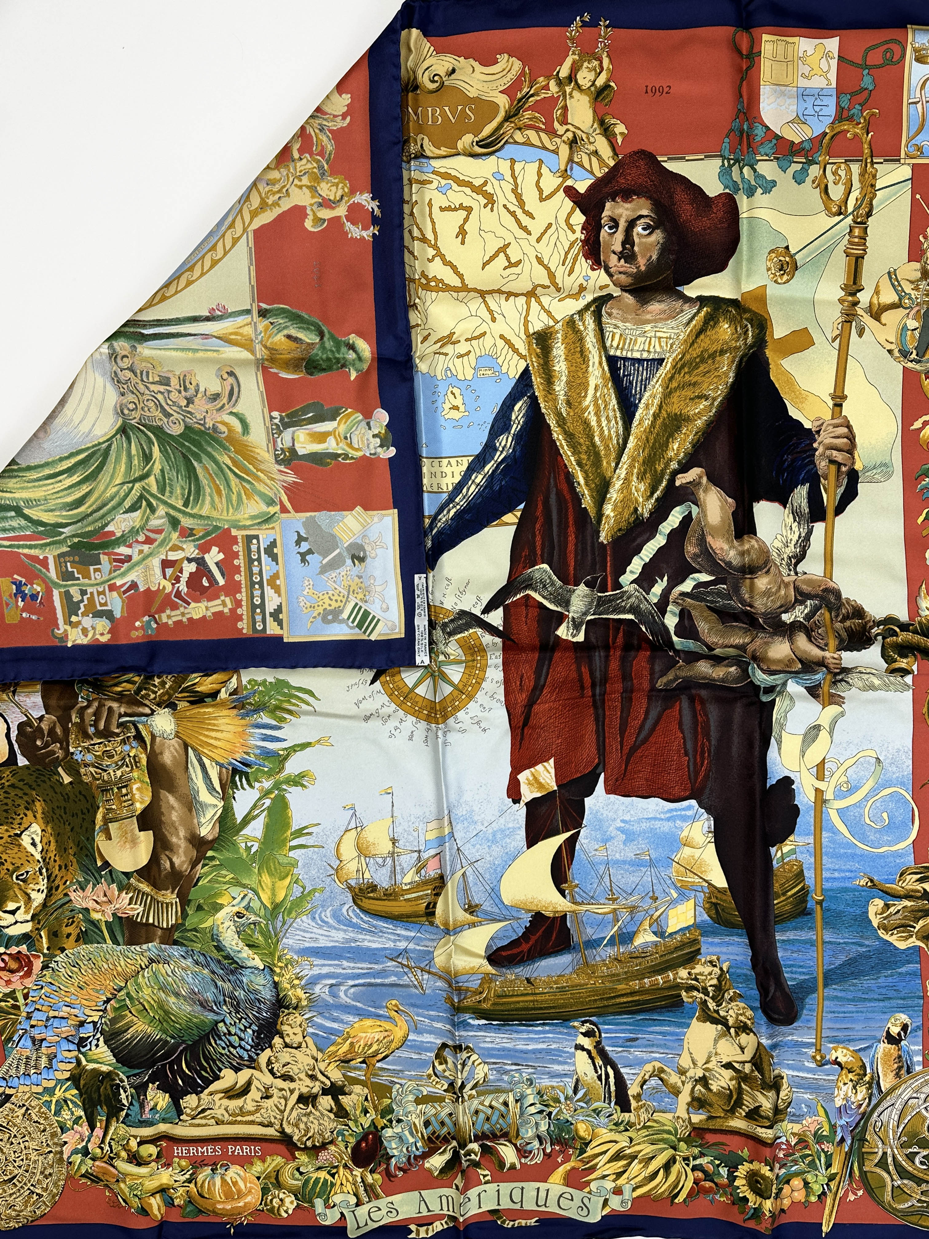 Hermès Les Amériques 90