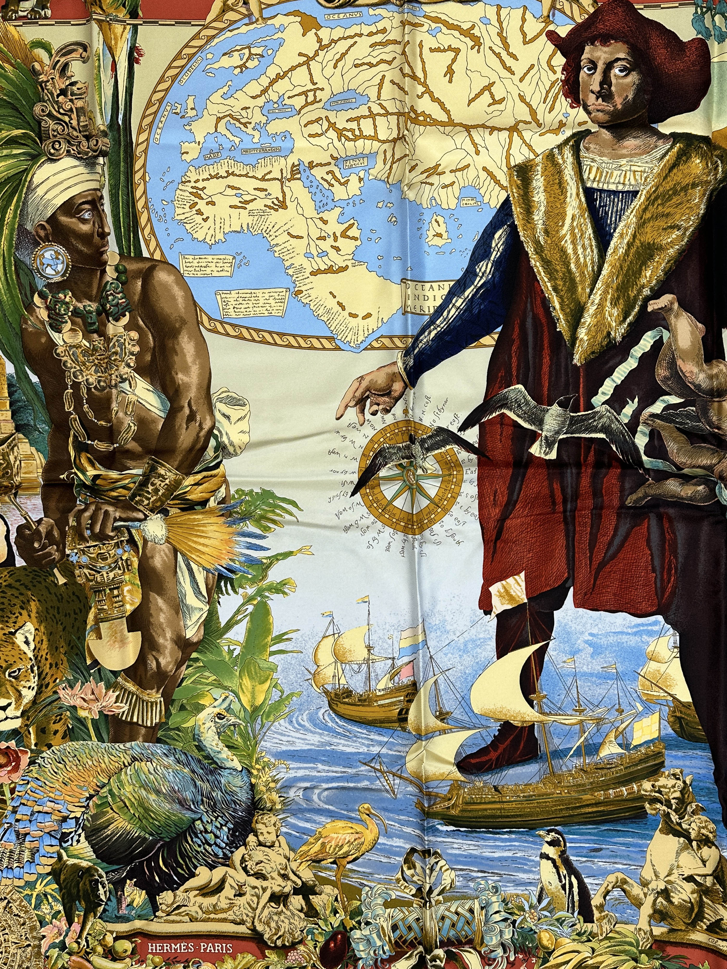 Hermès Les Amériques 90