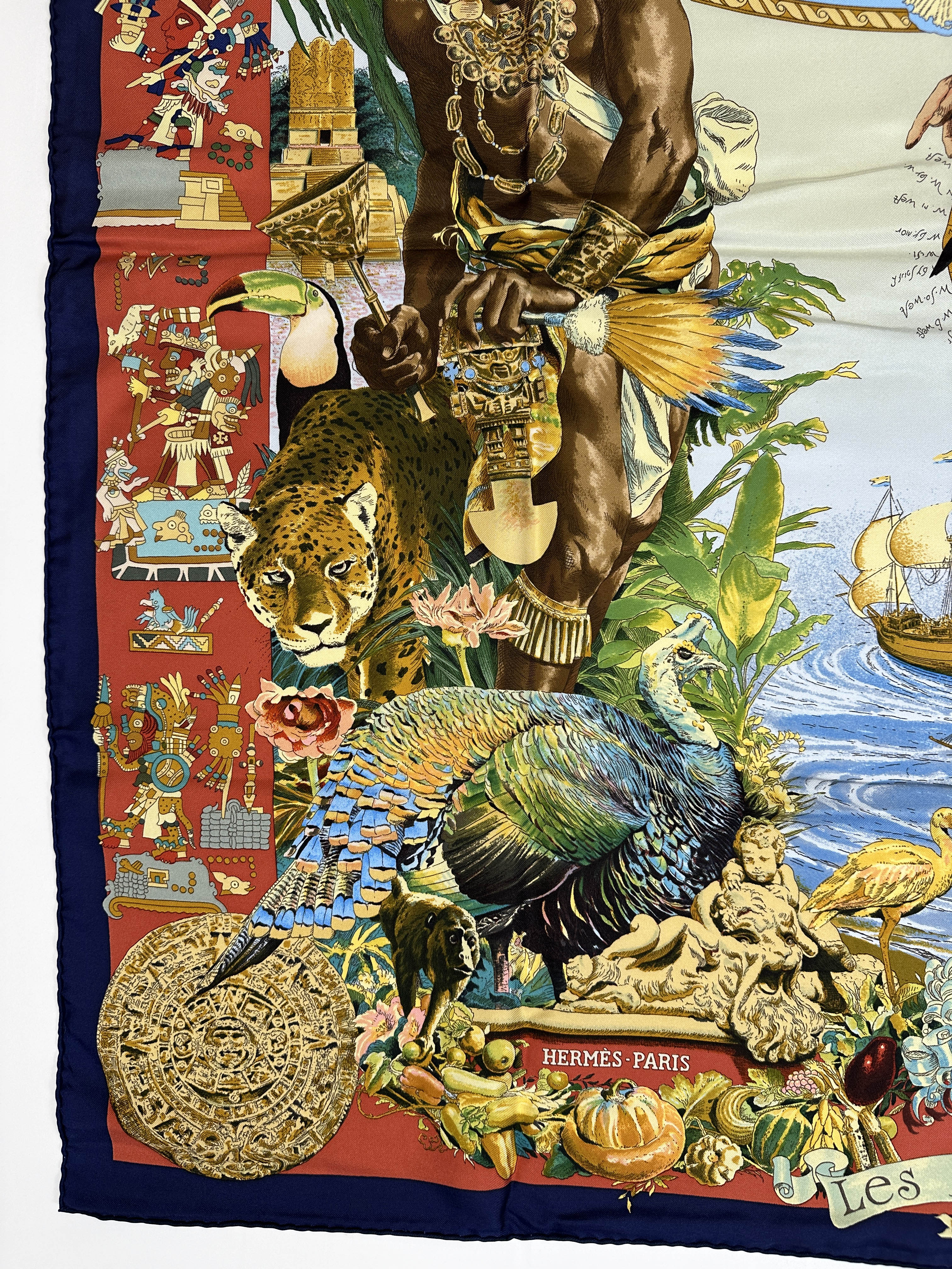 Hermès Les Amériques 90