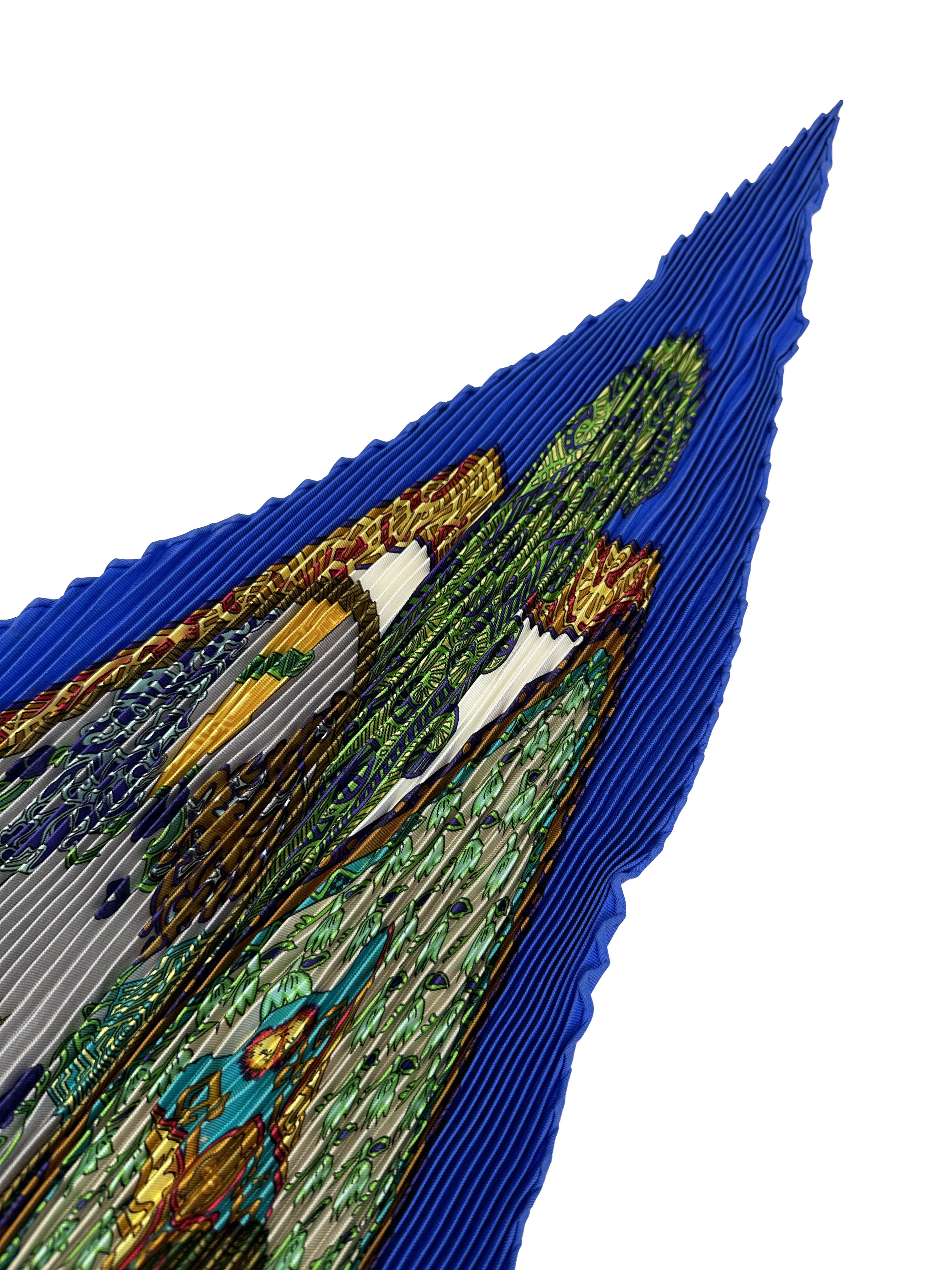 Hermès Art des Steppes Plissé 90