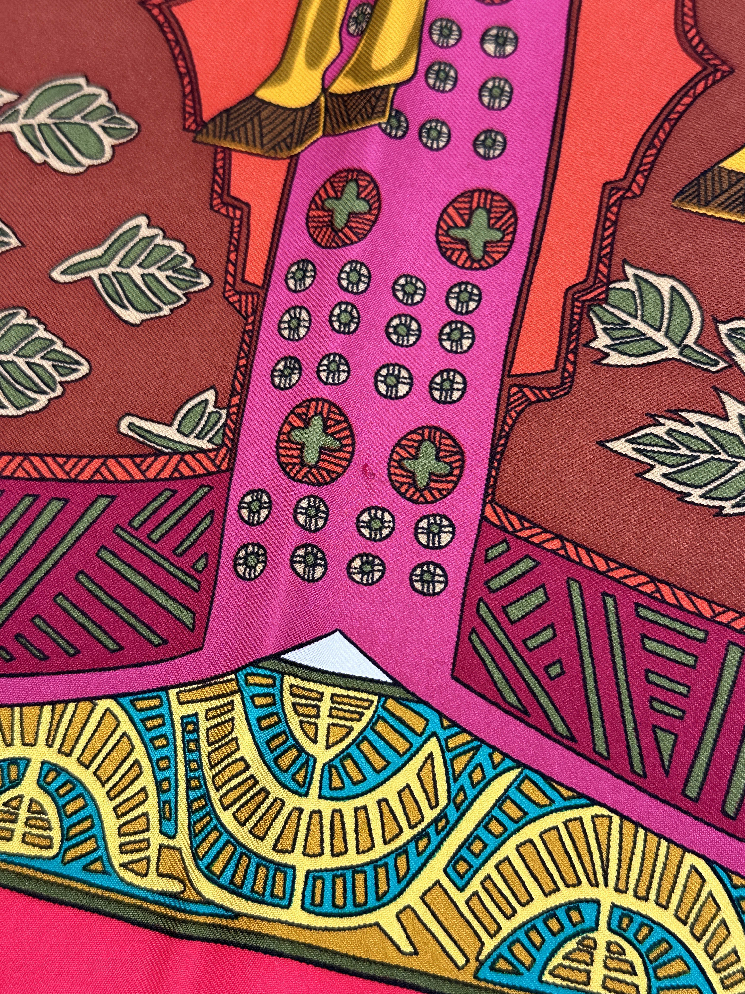 Hermès Art Des Steppes 90