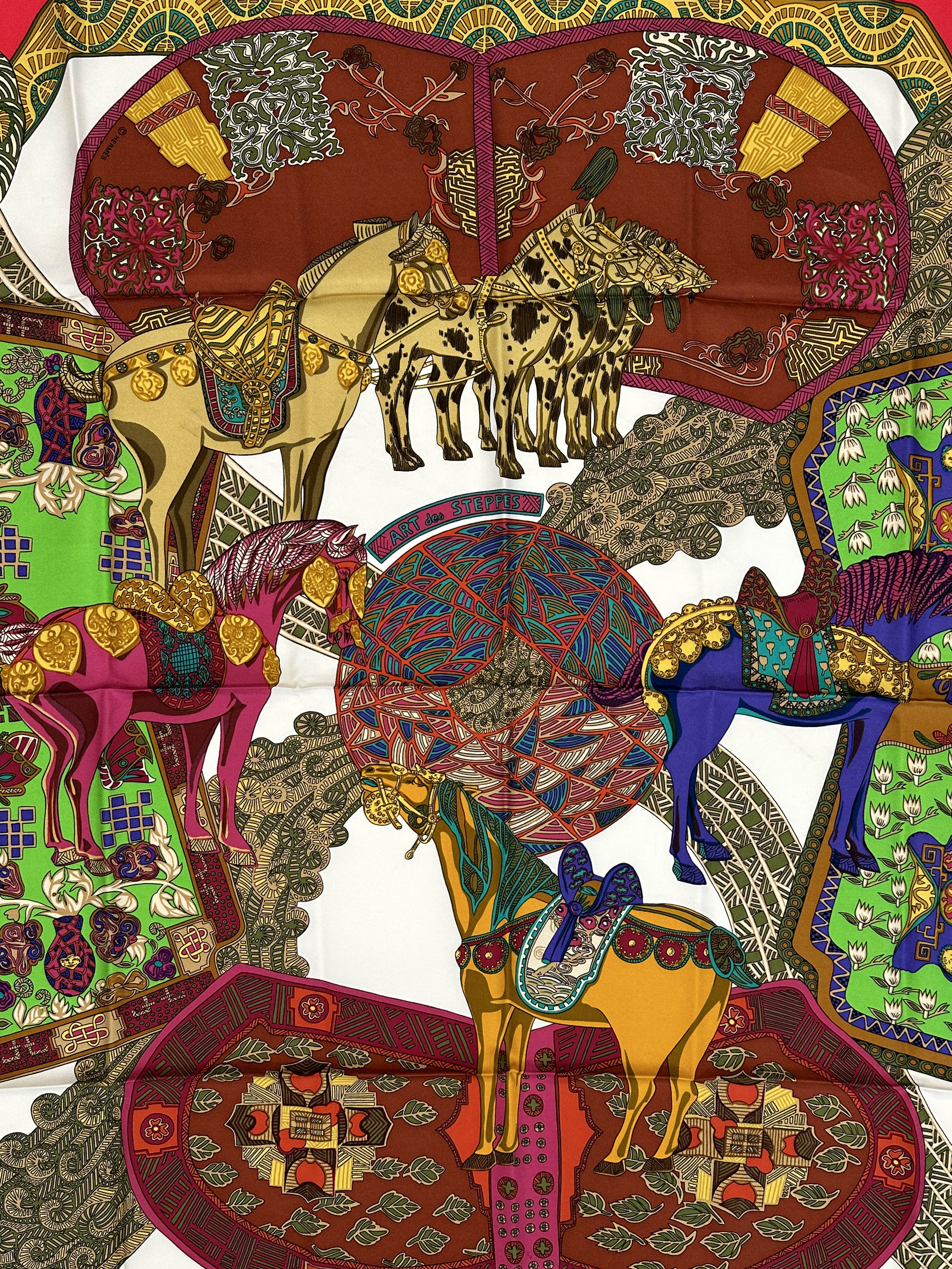 Hermès Art Des Steppes 90