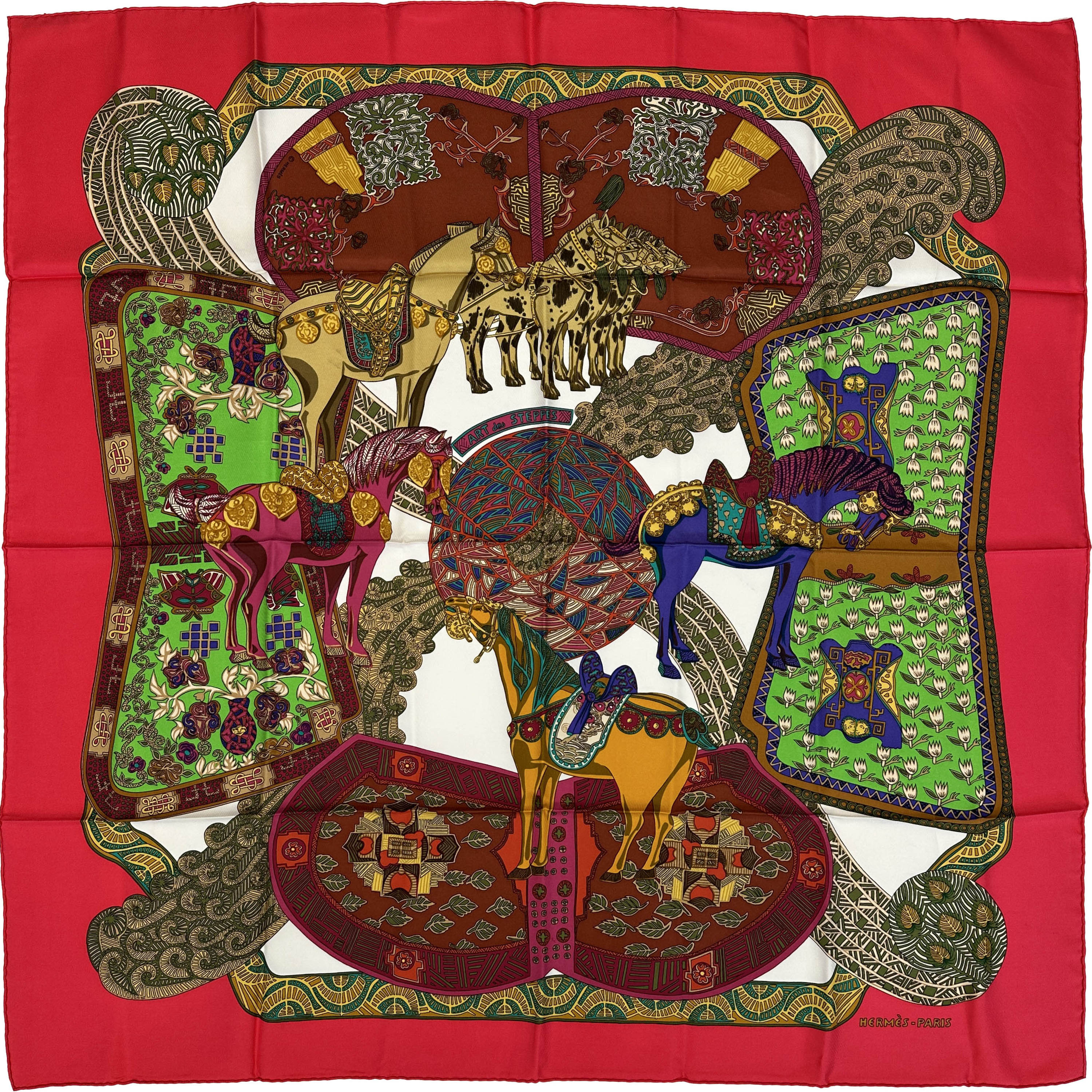 Hermès Art Des Steppes 90