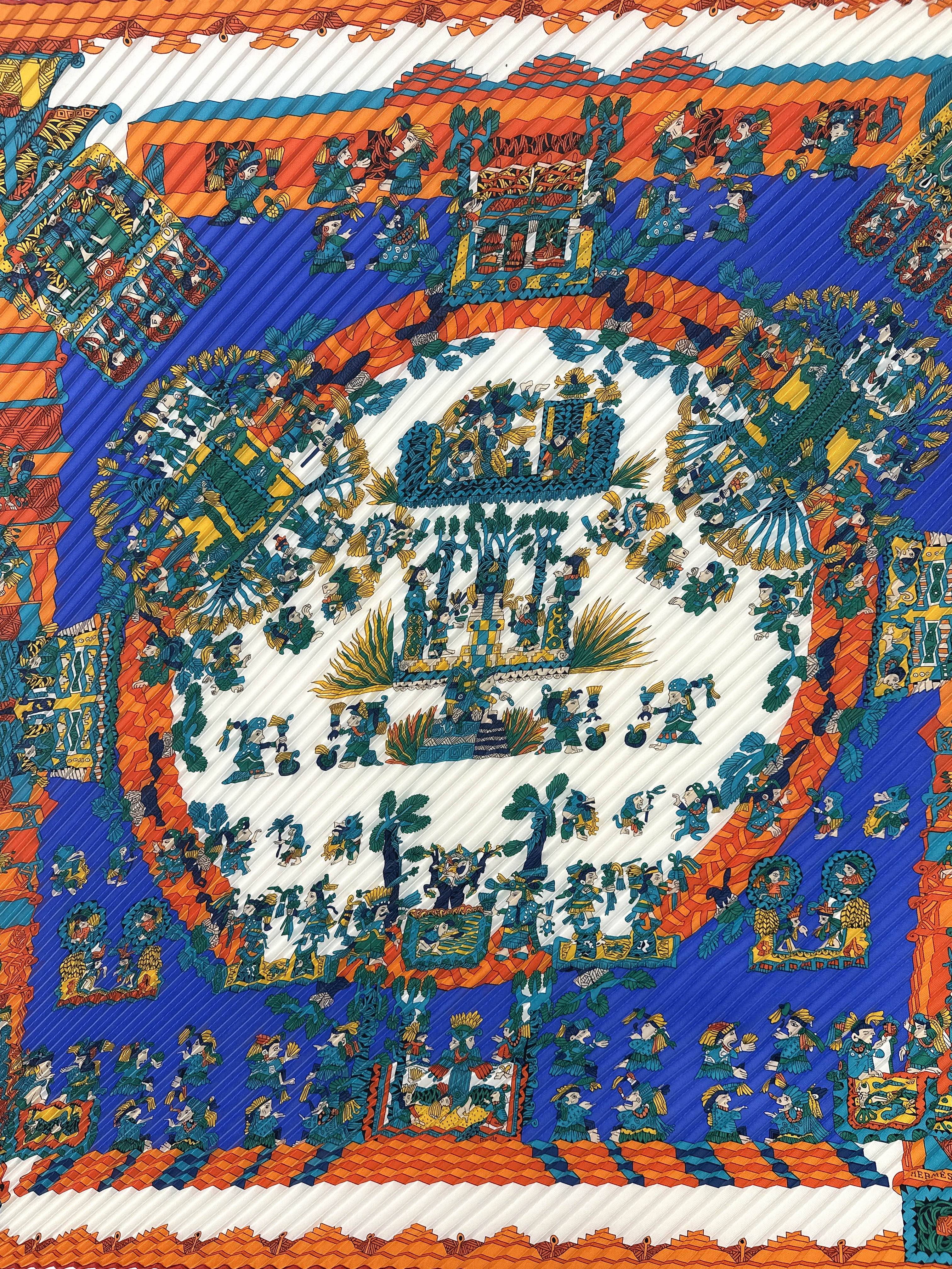 Hermès Astres et Soleil Plissé 90