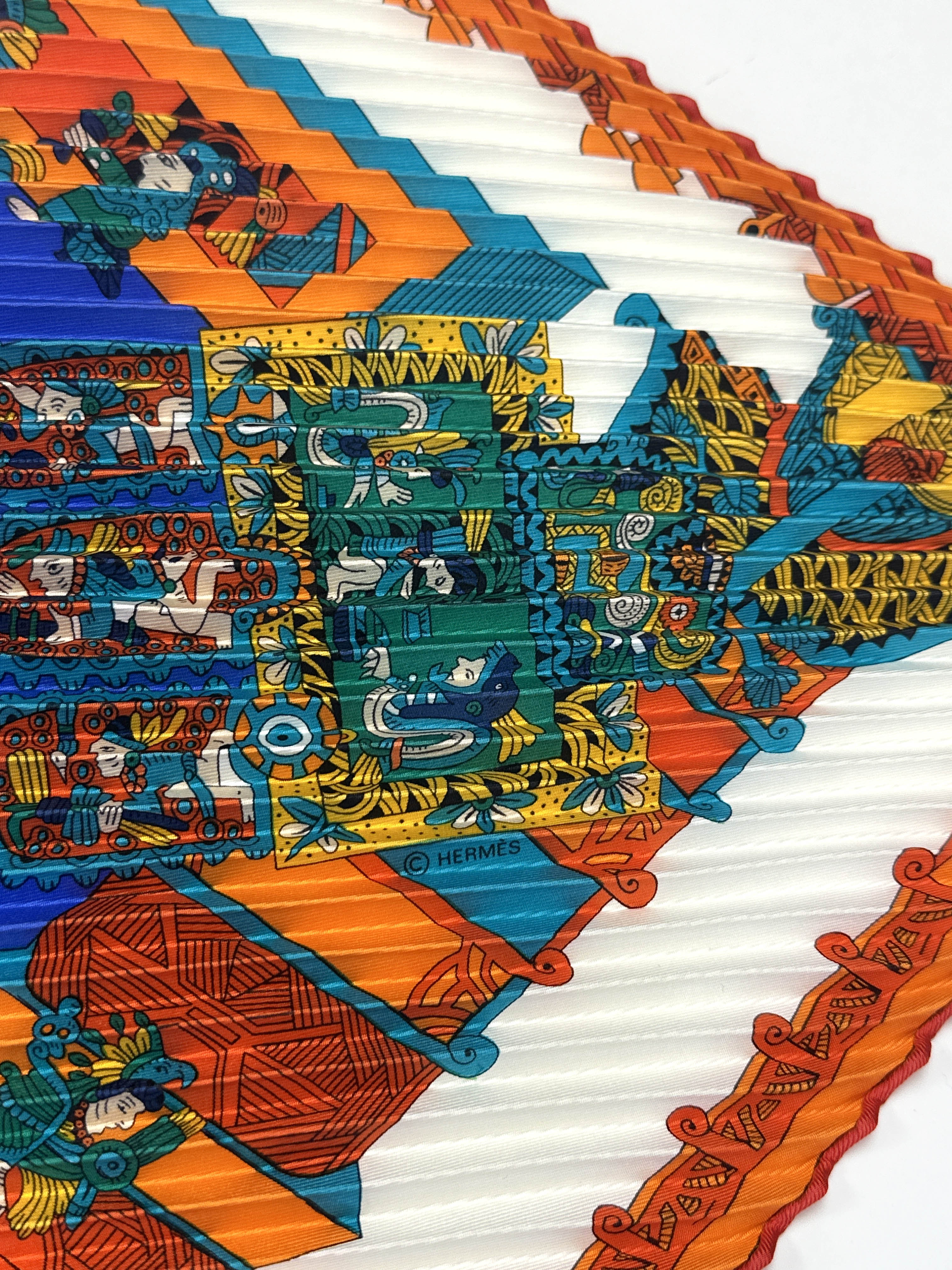 Hermès Astres et Soleil Plissé 90