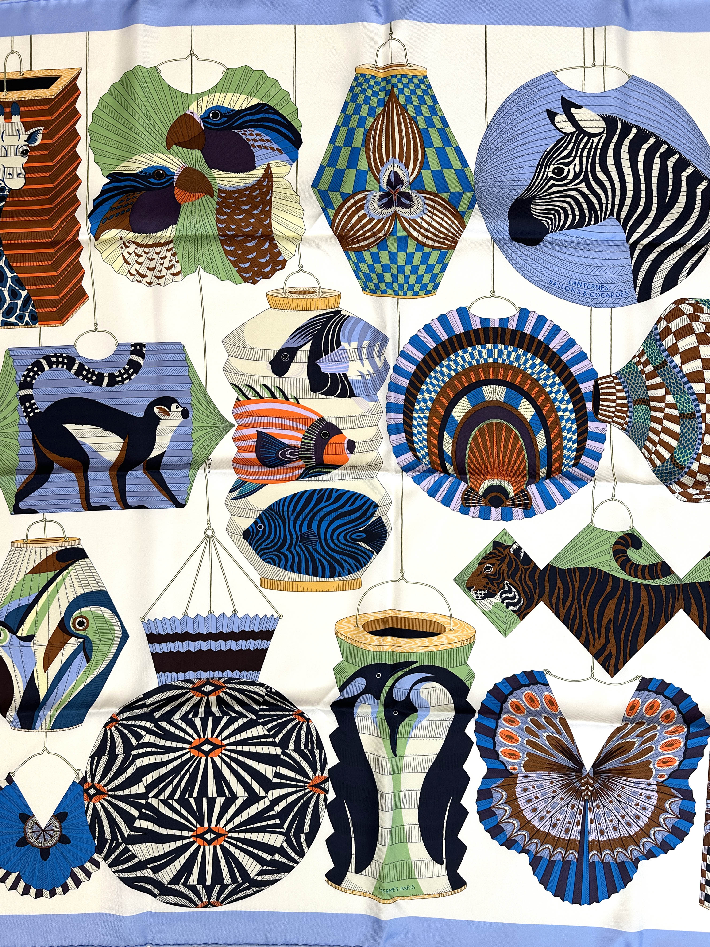 Hermès Lanternes, Ballons et Cocardes 90