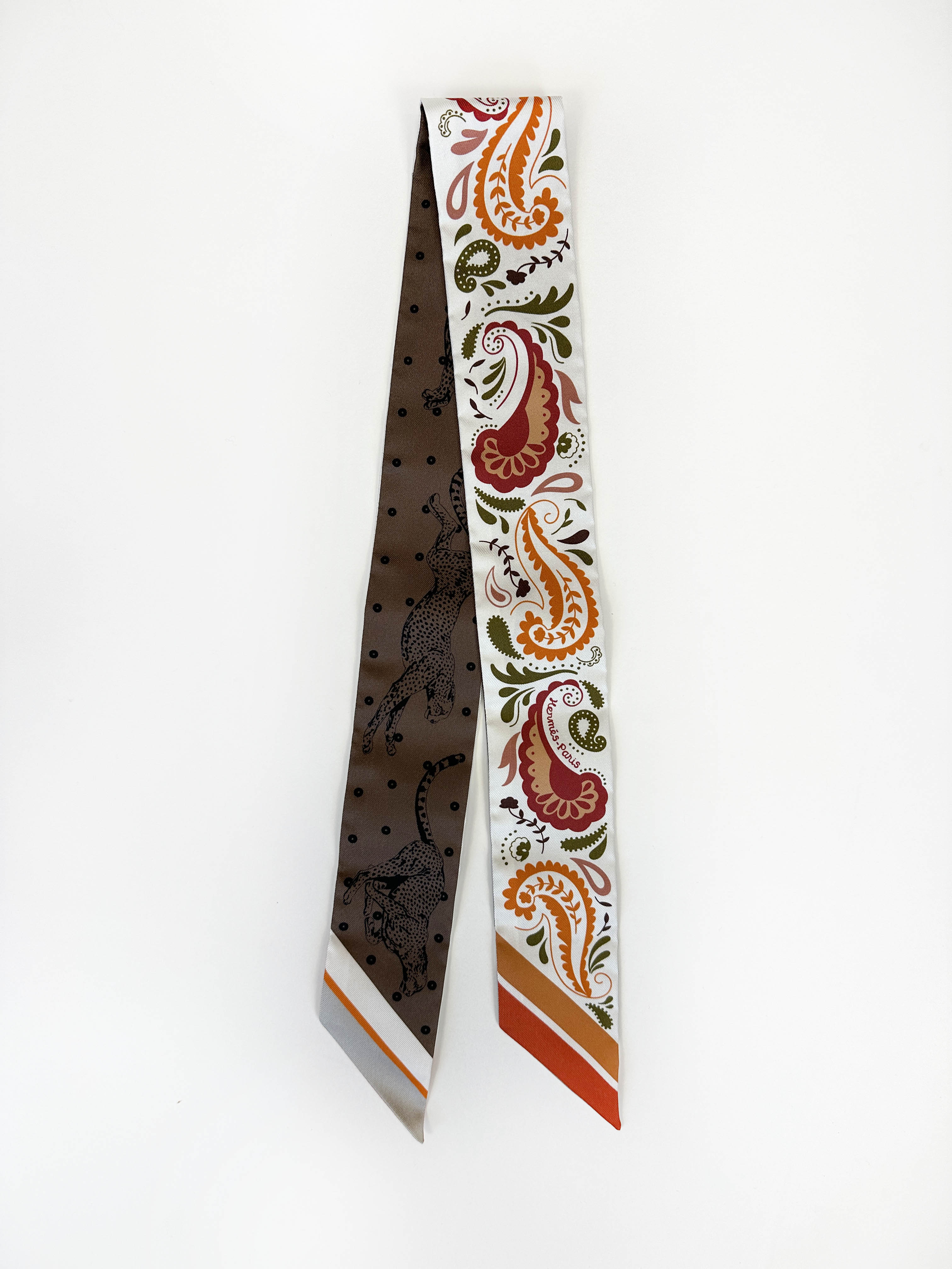 Hermès Guépards Bandana Twilly