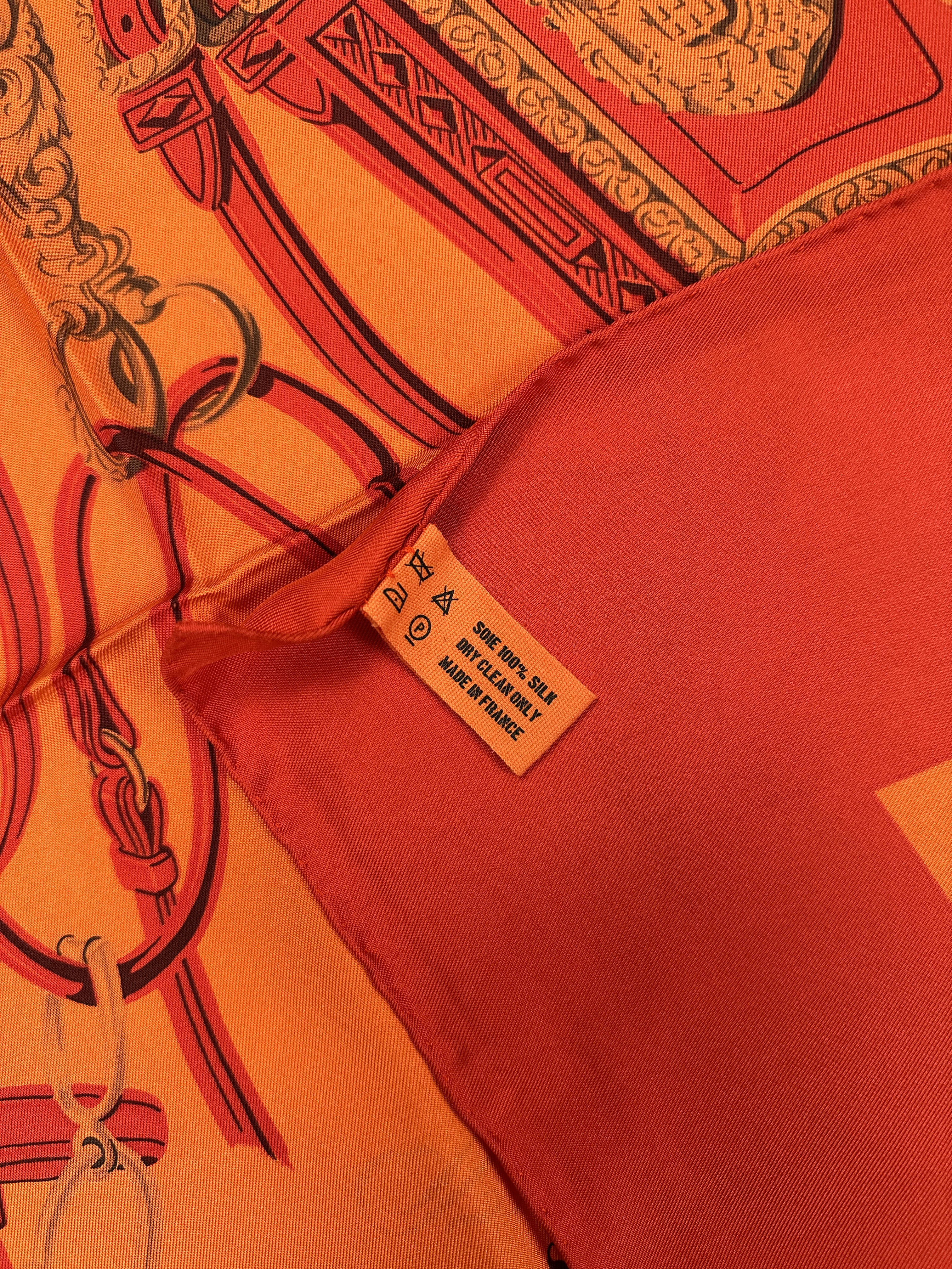 Hermès Brides de Gala Dip Dye 90