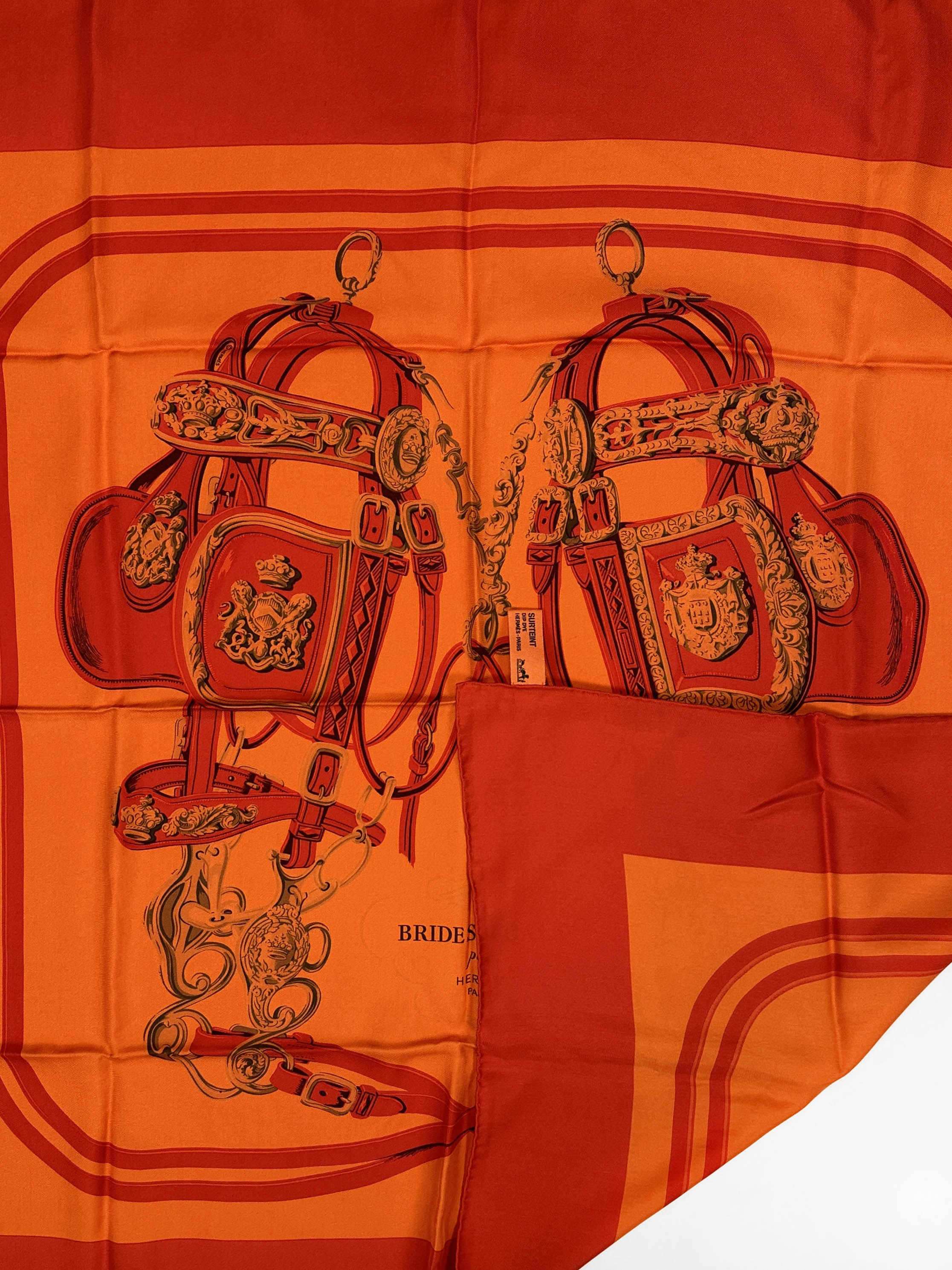 Hermès Brides de Gala Dip Dye 90