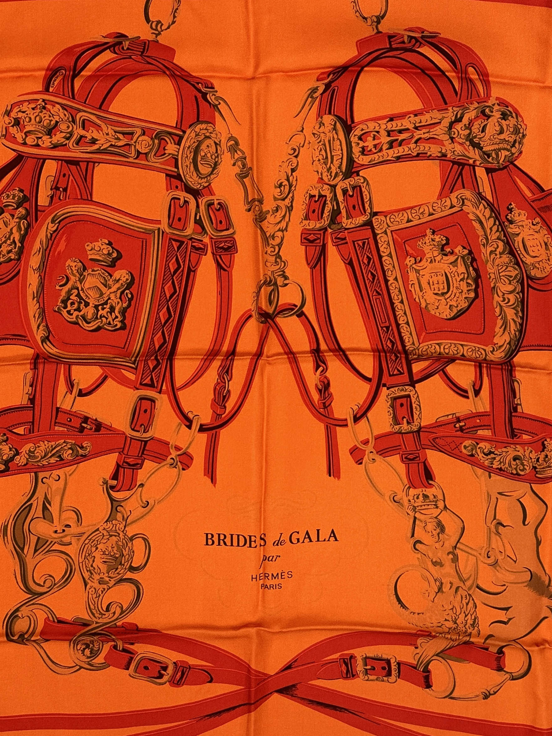 Hermès Brides de Gala Dip Dye 90